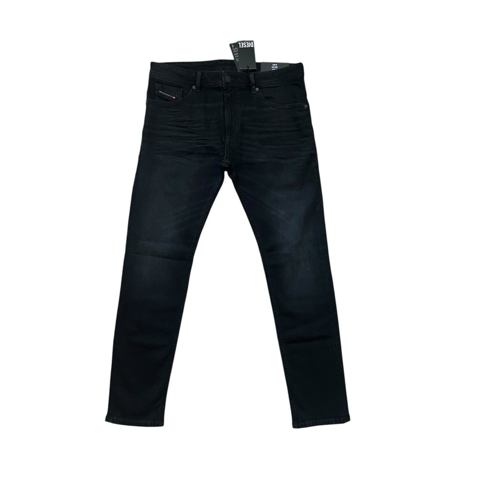 Diesel Diesel Mens Thommer Slim Fit Jeans RM064 Black Size 36/32 Size US 36 / EU 52 - 1 Thumbnail