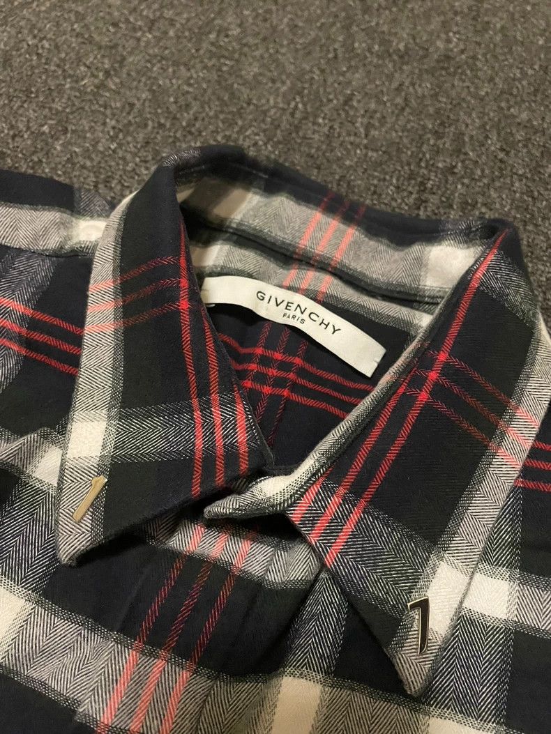 Givenchy Givenchy Plaid Shirt Size US M / EU 48-50 / 2 - 2 Thumbnail