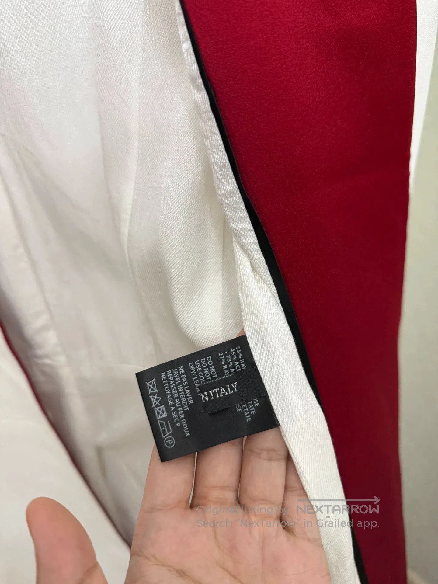 Haider Ackermann White Longline Light Jacket Size M. Size US M / EU 48-50 / 2 - 7 Thumbnail