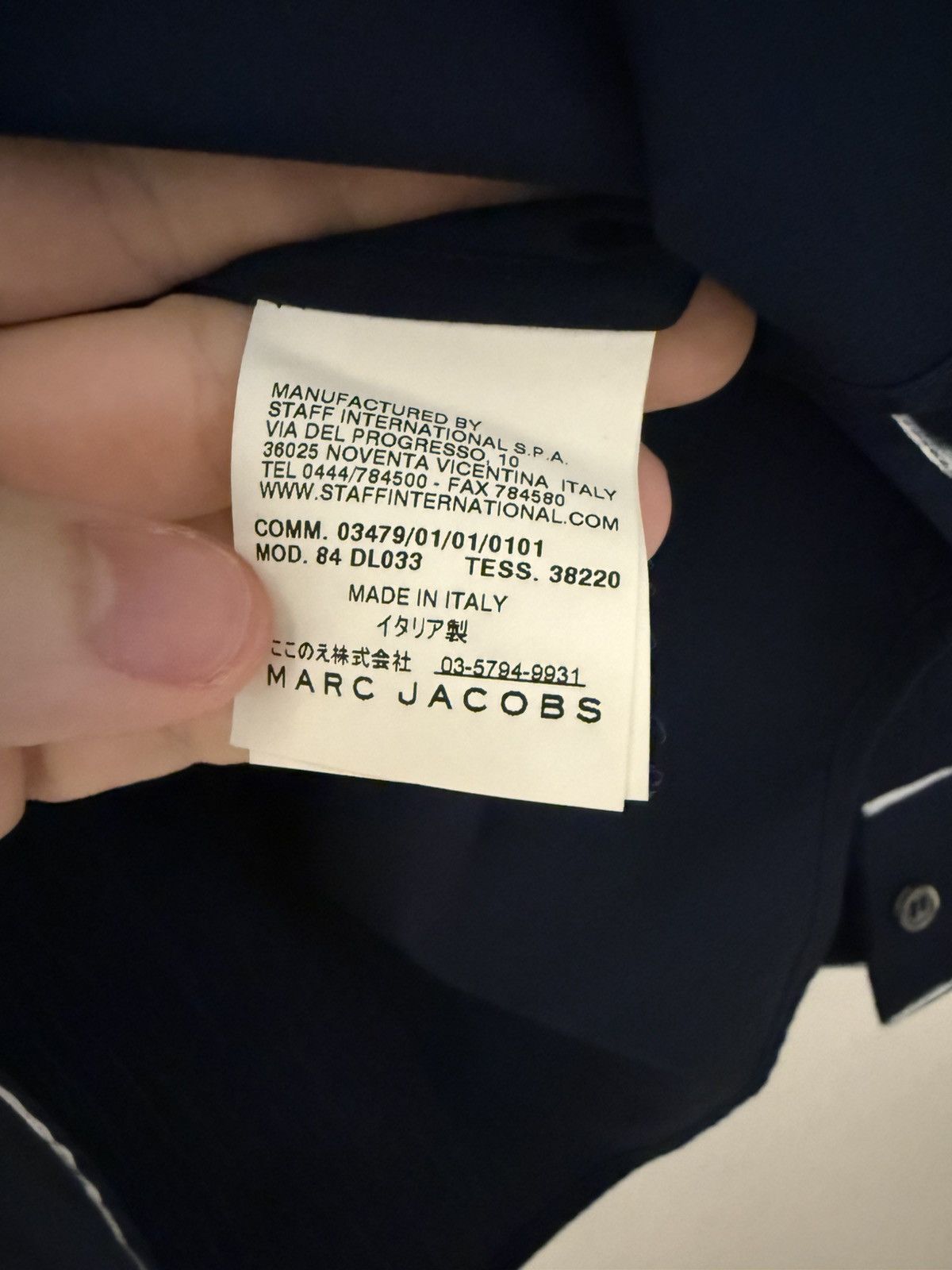 Marc Jacobs Marc Jacobs Outline Shirt Size US M / EU 48-50 / 2 - 4 Thumbnail
