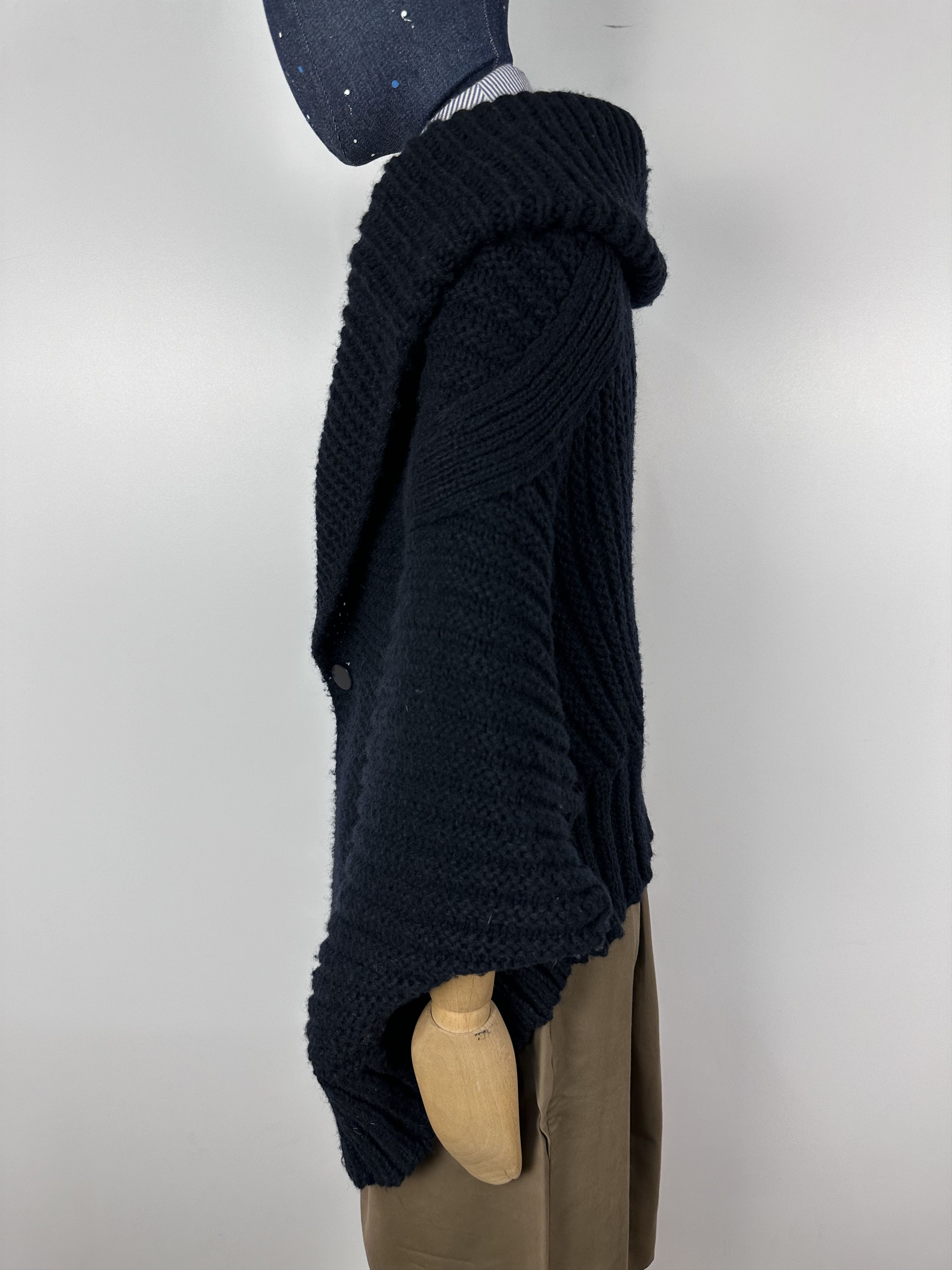 G-Star G Star Raw Keys Shrug Blue Knit Chunky Knit Sleeveless Shrug Size M / US 6-8 / IT 42-44 - 5 Thumbnail
