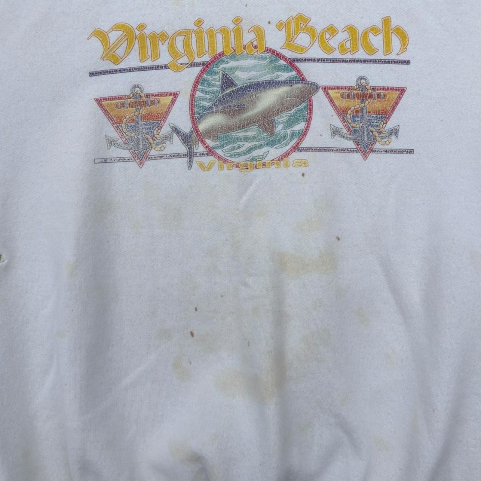 Vintage 90’s Vintage Virginia Beach Crewneck Size M / US 6-8 / IT 42-44 - 4 Thumbnail