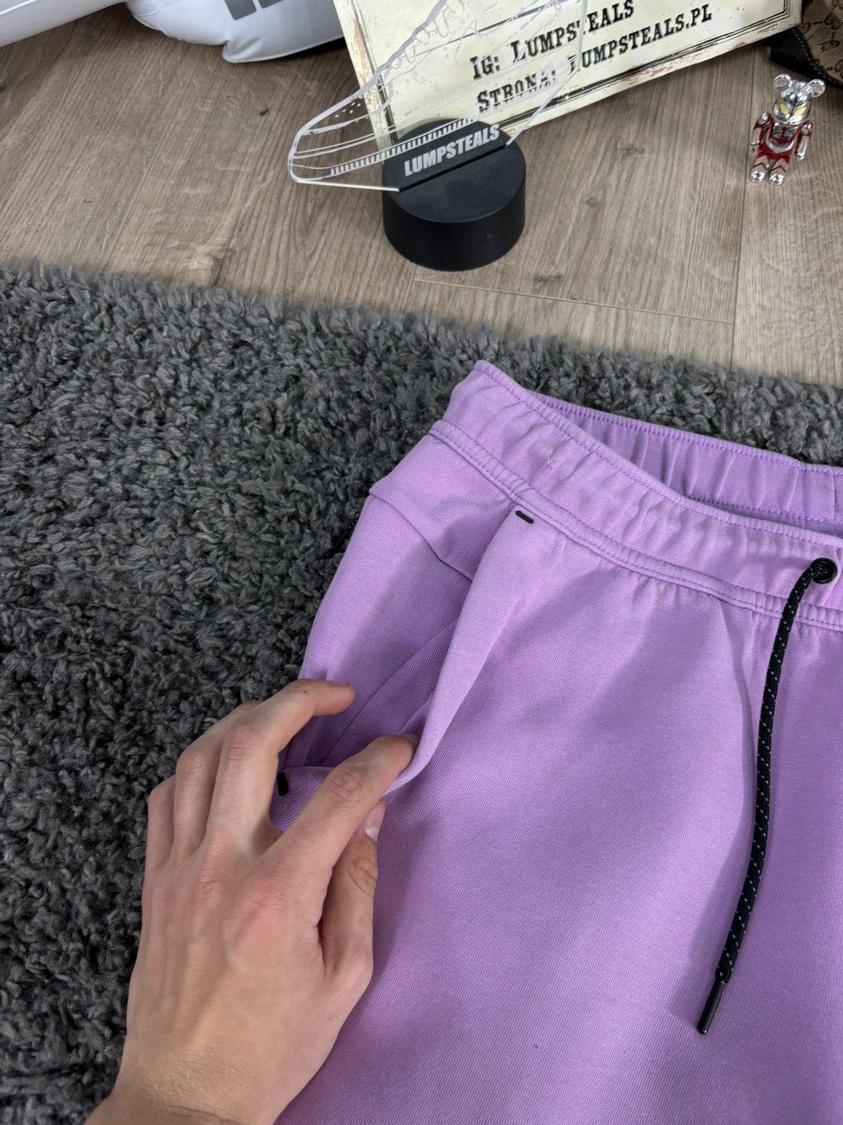 Nike Drill Nike Tech Fleece Sweatpants Uk Purple Swag Joggers Size US 36 / EU 52 - 6 Thumbnail