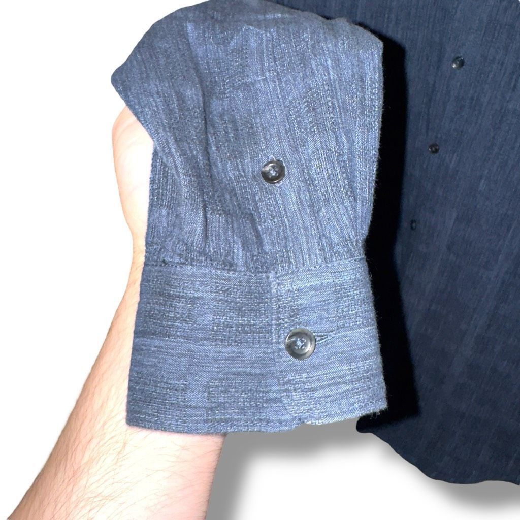 Baldwin Baldwin Denim KC Navy Woven Oxford Button Down Sz S Size US S / EU 44-46 / 1 - 5 Thumbnail