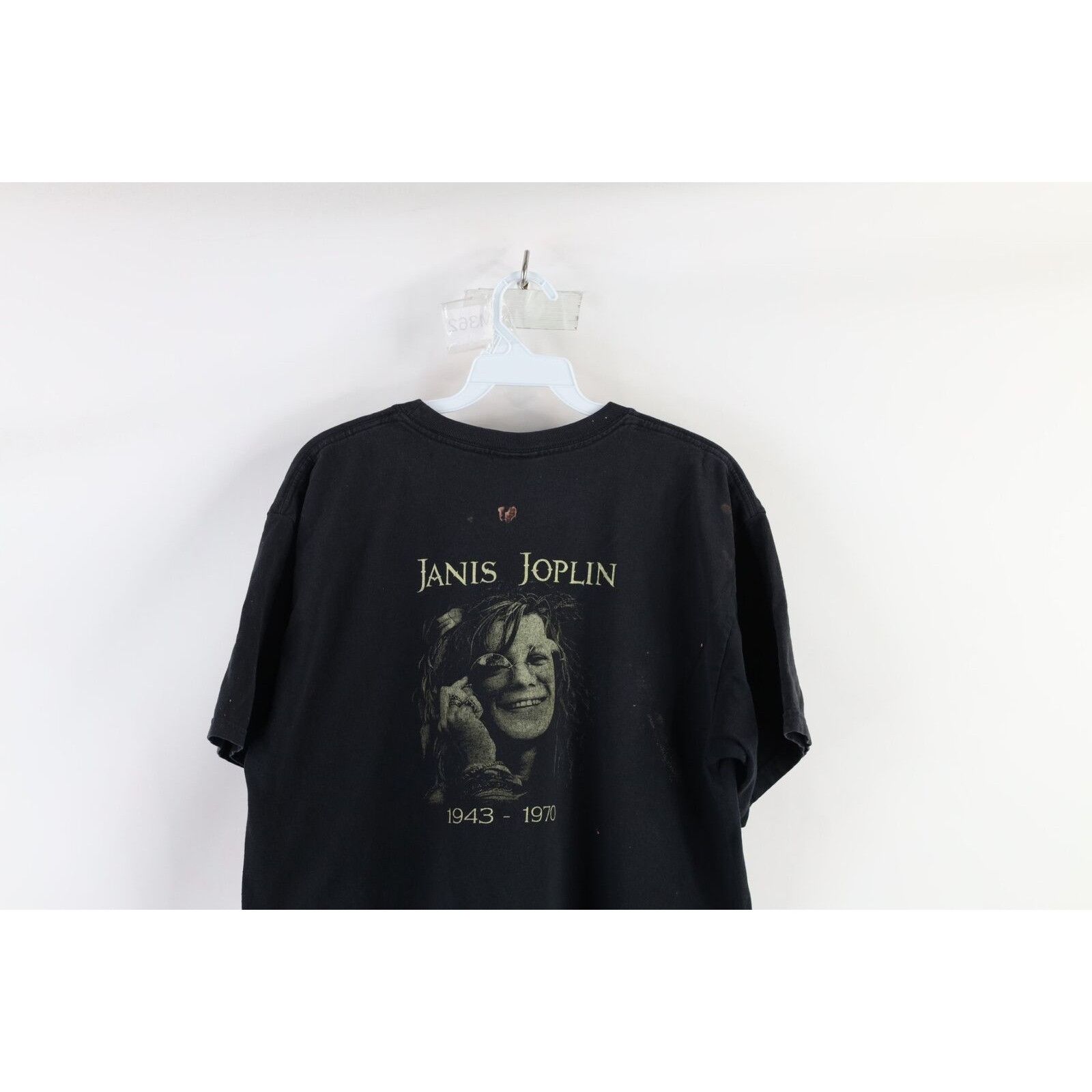 Vintage Vintage Distressed Janis Joplin Standing Nude Band T-Shirt Size US M / EU 48-50 / 2 - 11 Thumbnail