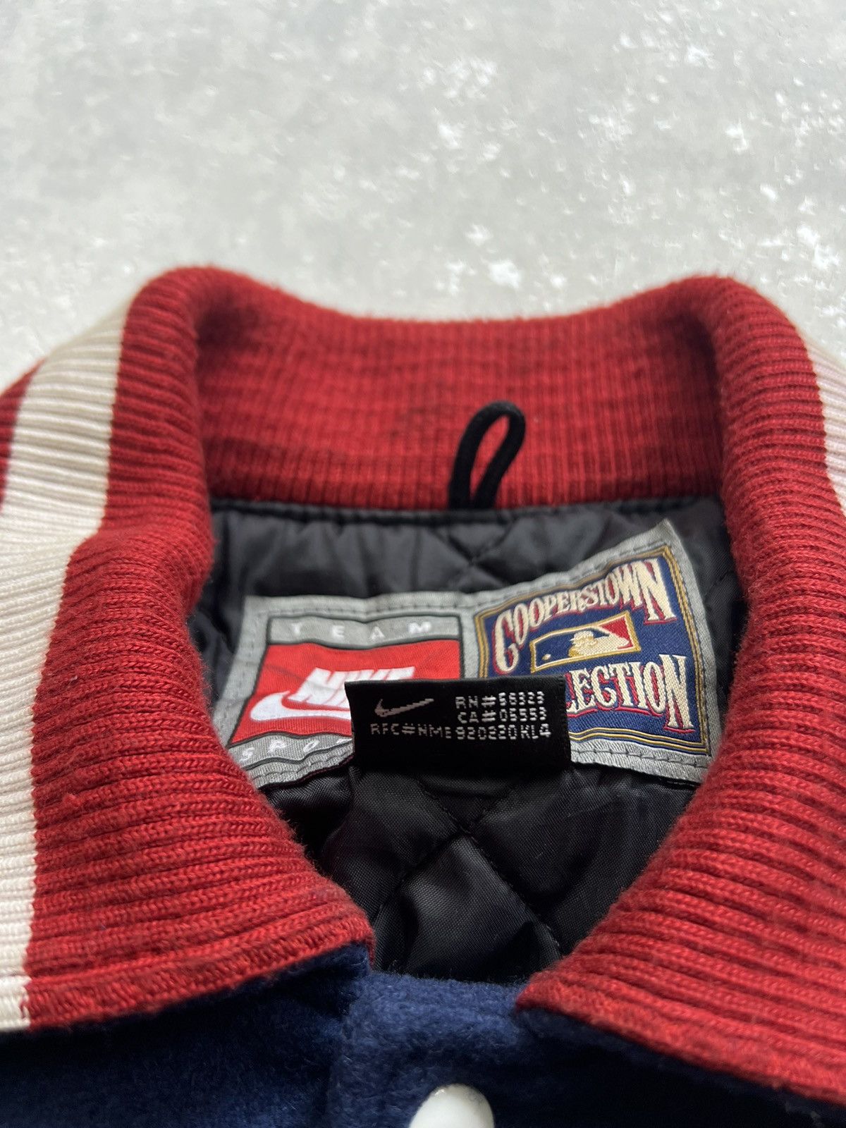 Nike 00’s NIKE SOX EXTREMLY RARE VARSITY HEAVY BOMBER JACKET Size US L / EU 52-54 / 3 - 12 Thumbnail