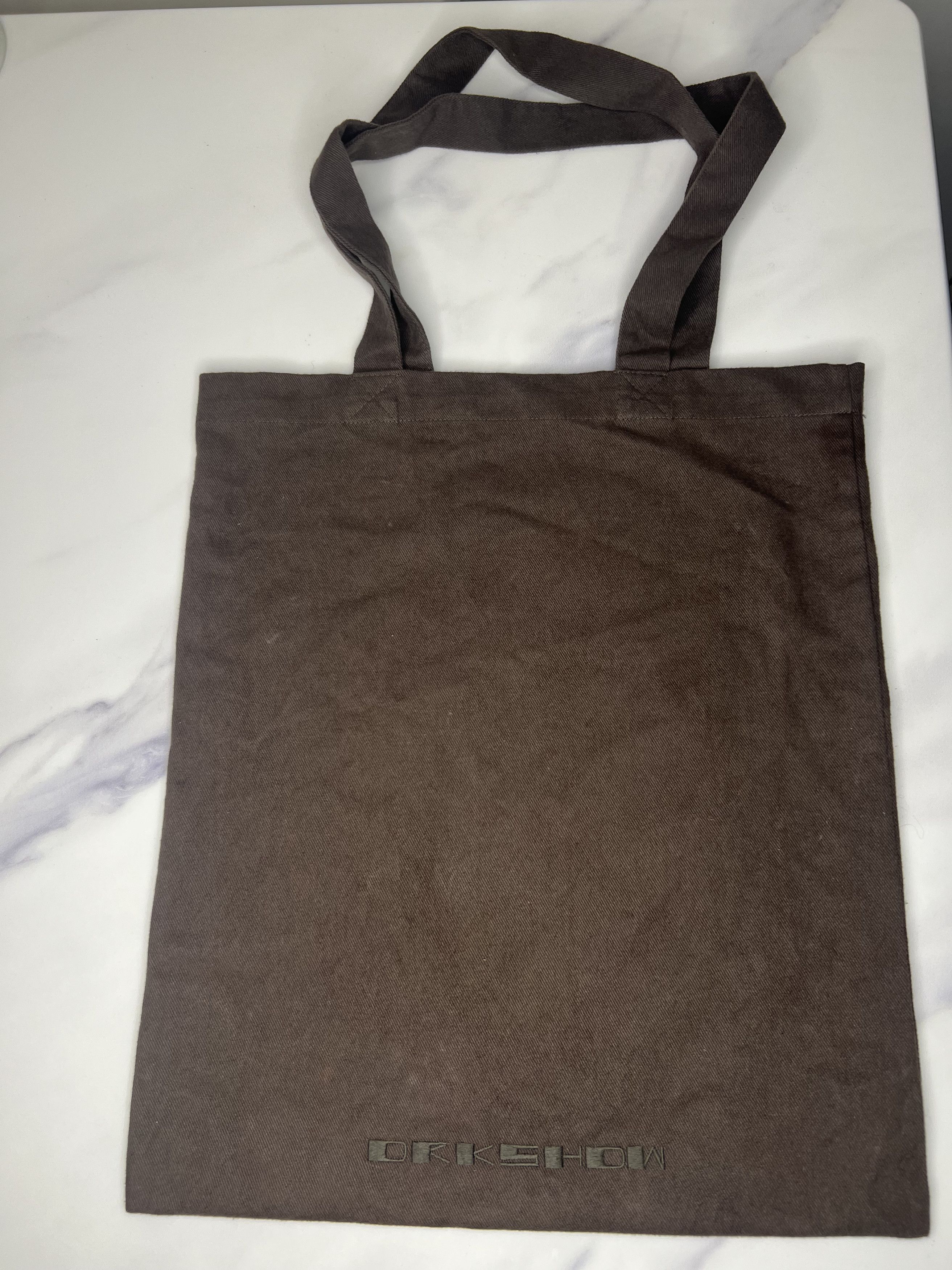 Rick Owens Drkshdw DRKSHDW Grey/Blue Medium Techno Trench Tote Size ONE SIZE - 13 Thumbnail