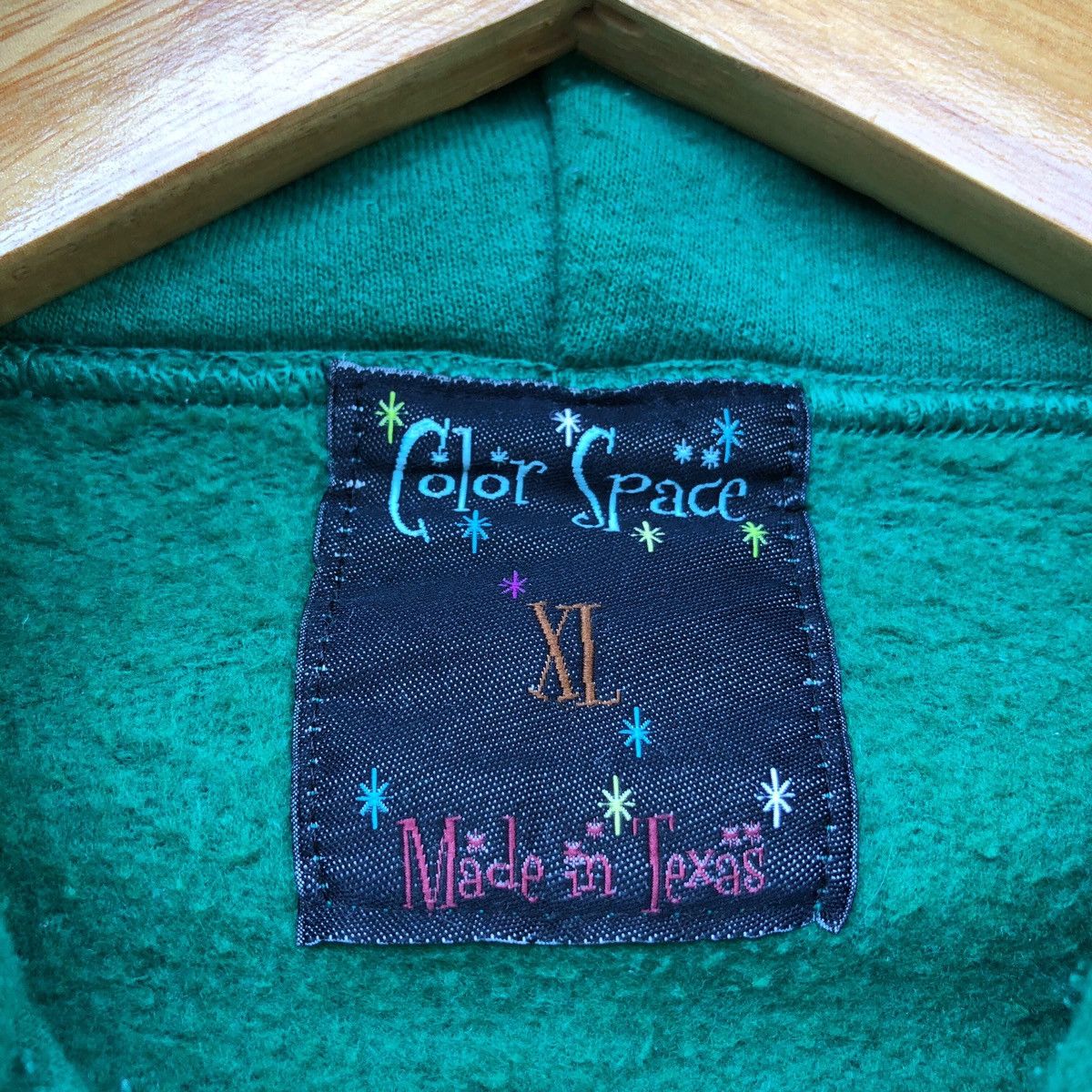 Vintage colour space ‘lone stars’ made in texas hoodies Size US XL / EU 56 / 4 - 3 Thumbnail