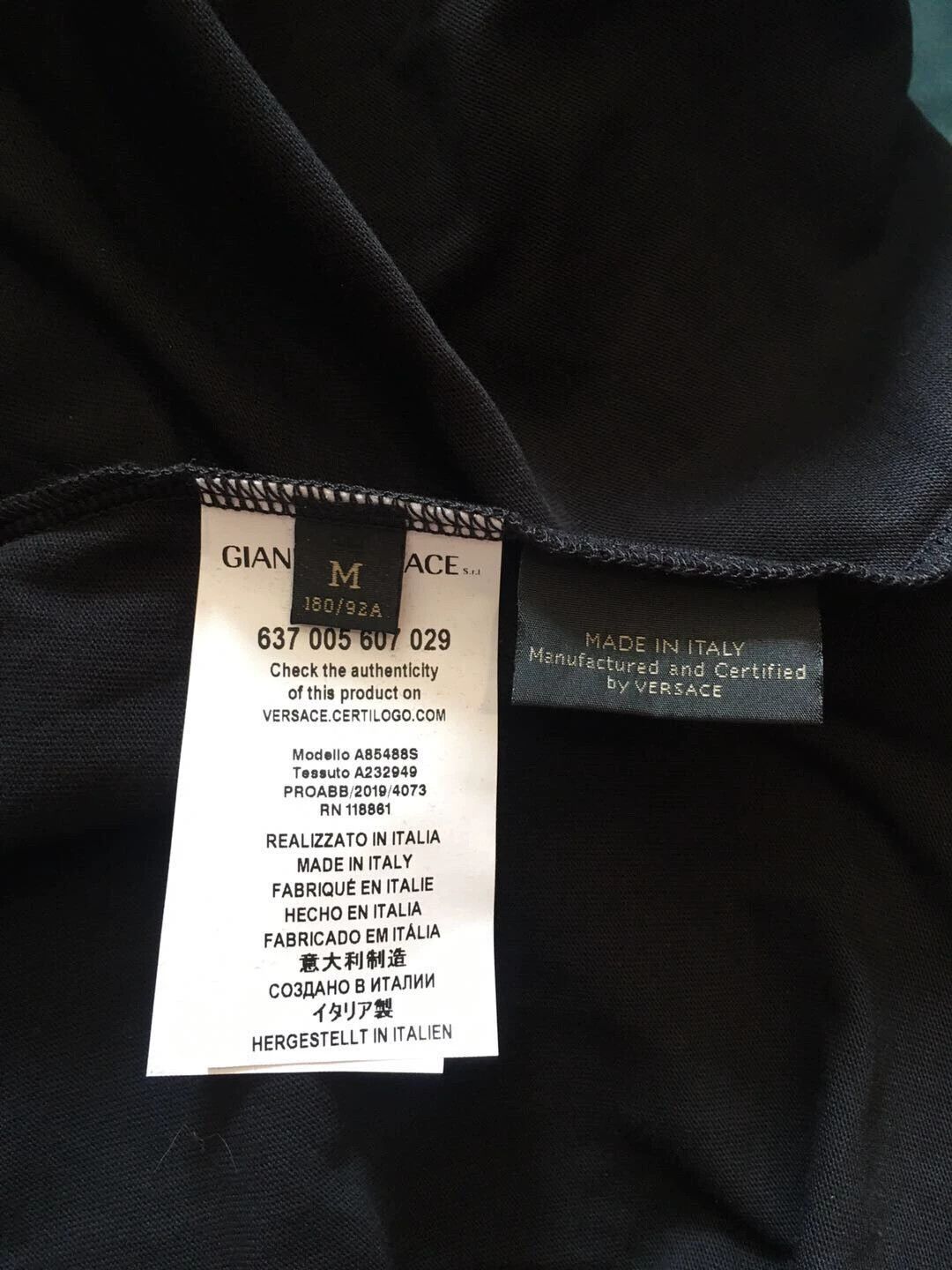 Versace VERSACE Mainline Luxury Italian - Made New Size US M / EU 48-50 / 2 - 4 Thumbnail