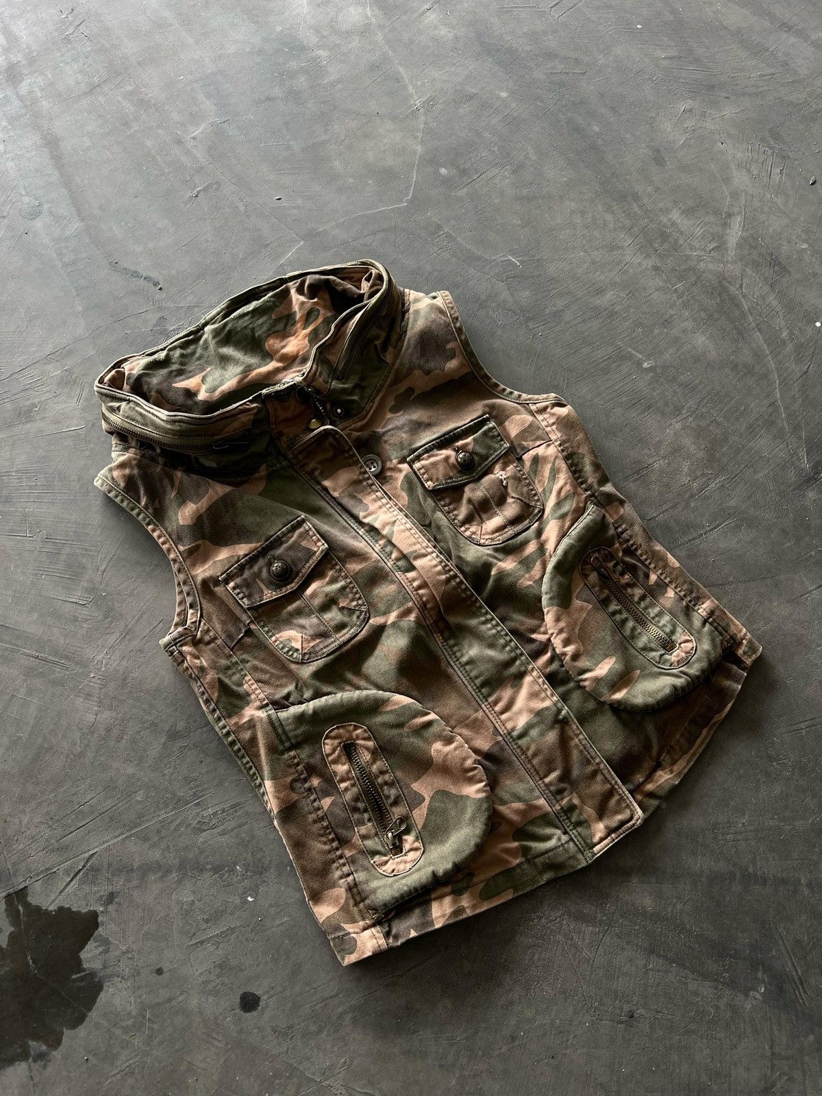 Other Military Camo Tactical Vest Size S / US 4 / IT 40 - 3 Thumbnail