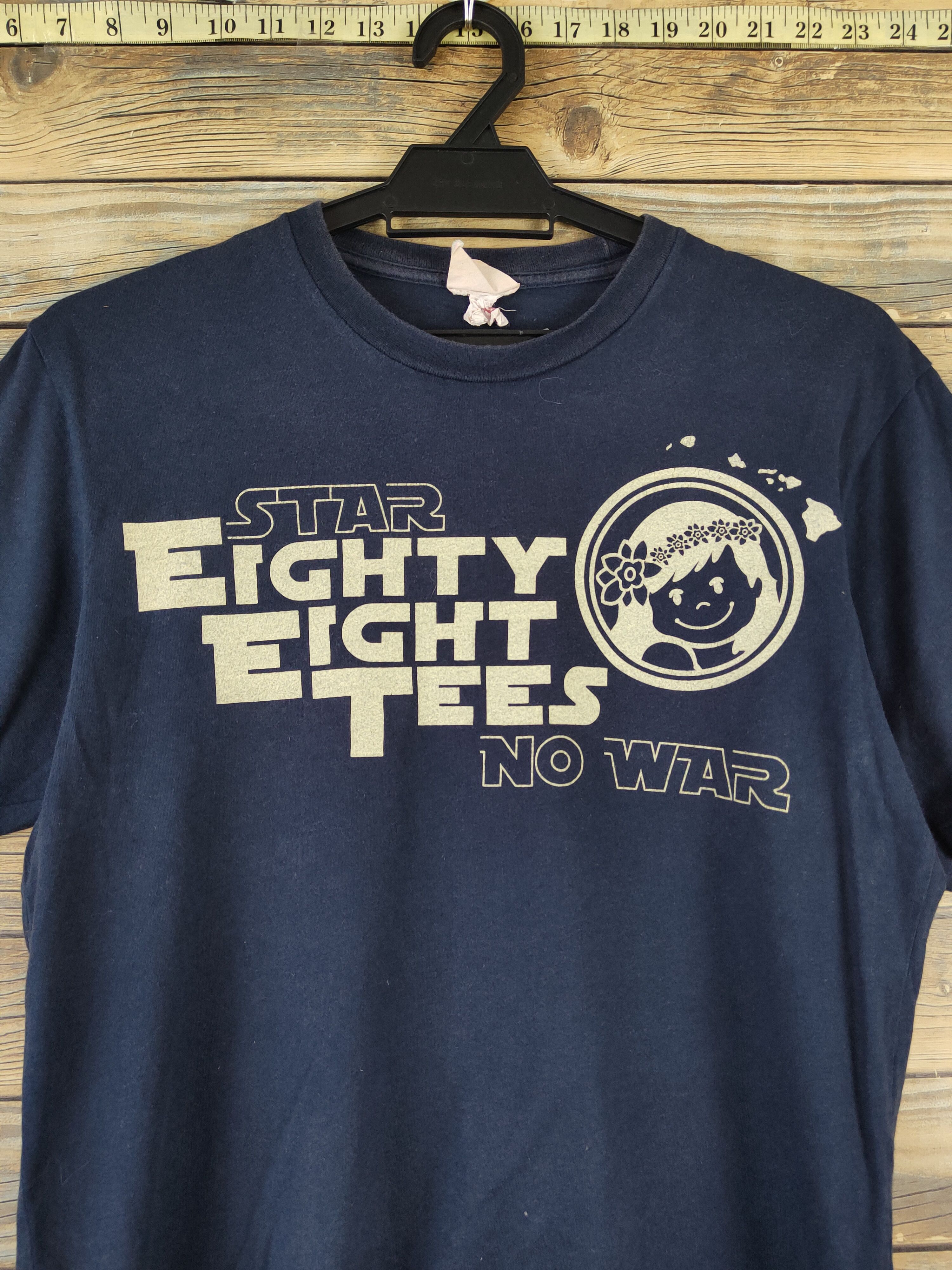 Eighty Eight × Japanese Brand × Vintage DLL 88Tees Navy Short Sleeve T-shirt #022 Size S / US 4 / IT 40 - 2 Thumbnail