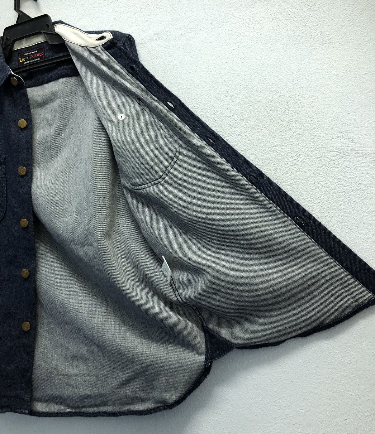 Lee × URBAN RESEARCH DOORS Lee x DOORS Urban Research Union Made Denim Work Shirt Japan Size US M / EU 48-50 / 2 - 10 Thumbnail