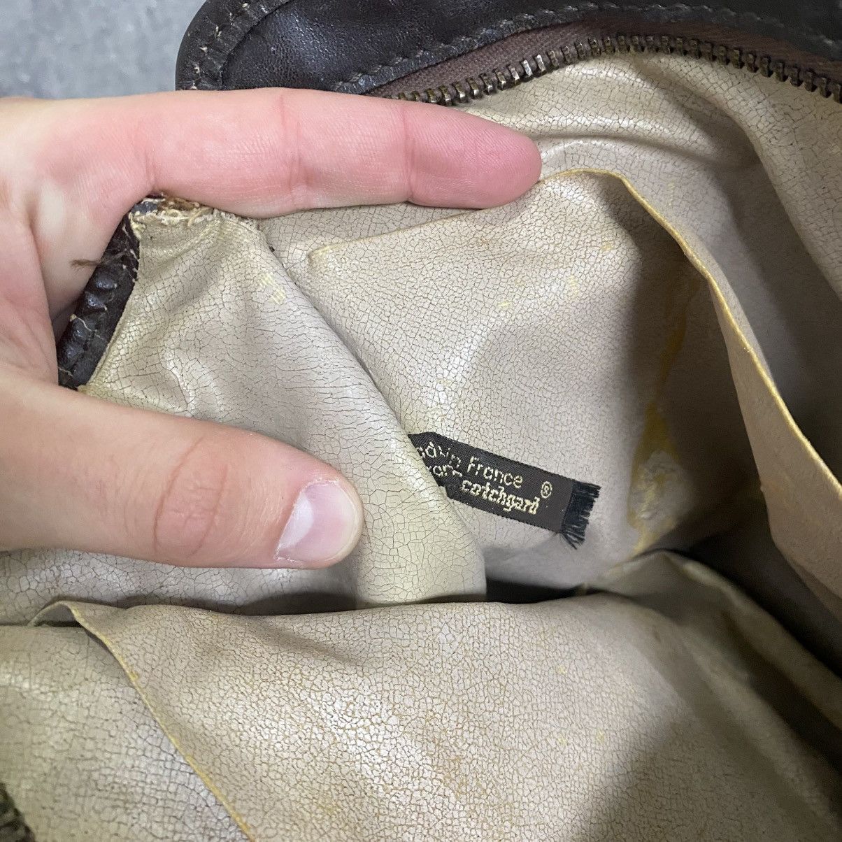 Dior Vintage Brown Monogram Christian Dior Clutch Bag Size ONE SIZE - 11 Thumbnail