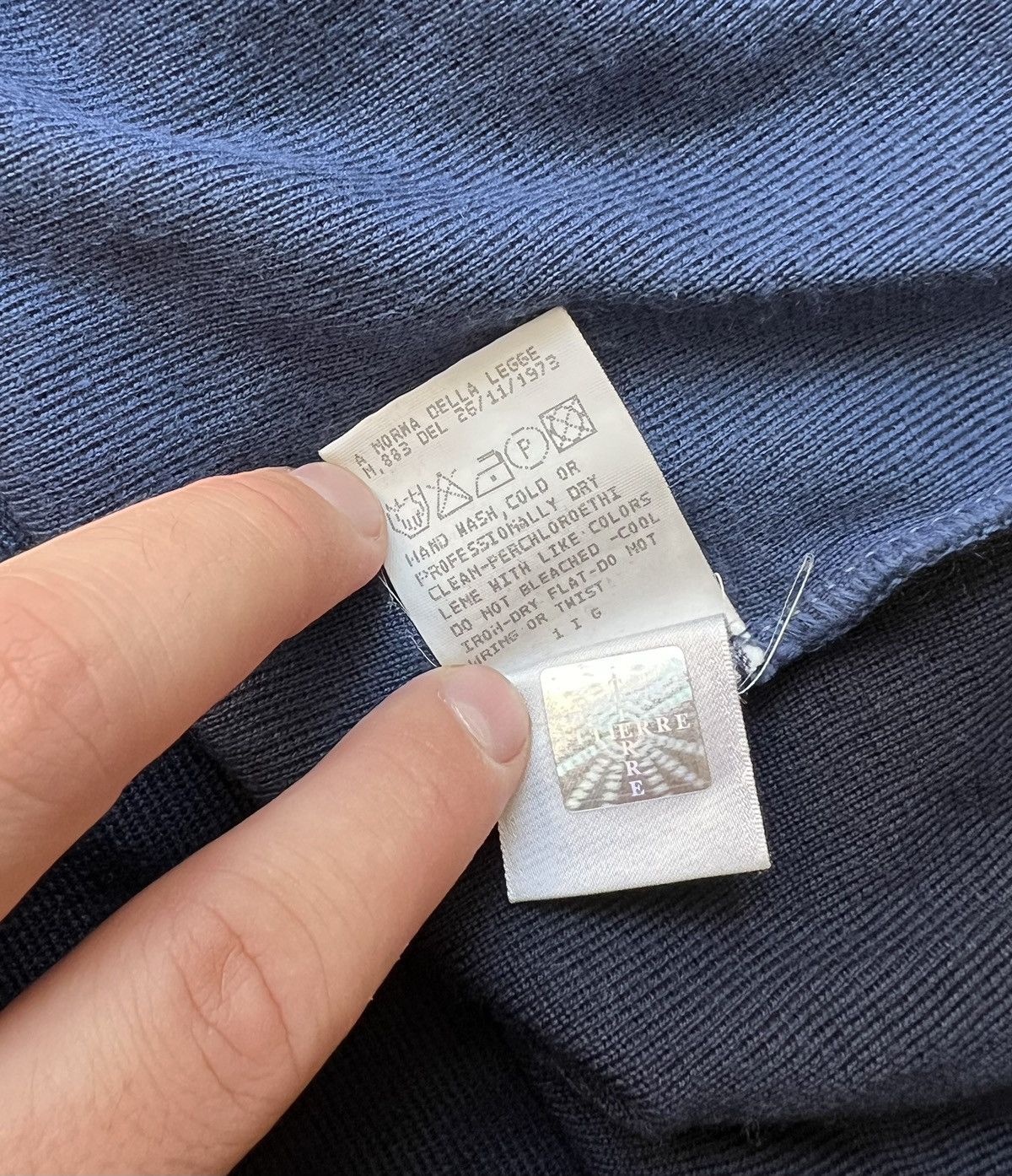 Versace × Versace Jeans Couture × Vintage Vintage Versace Jeans Couture 1/3 Button Sweater Size US XL / EU 56 / 4 - 8 Thumbnail