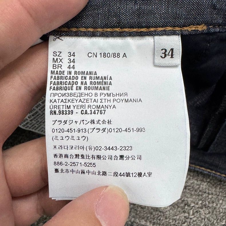 Prada Prada Linen Blend Casual Pants -2505 Size US 34 / EU 50 - 4 Thumbnail