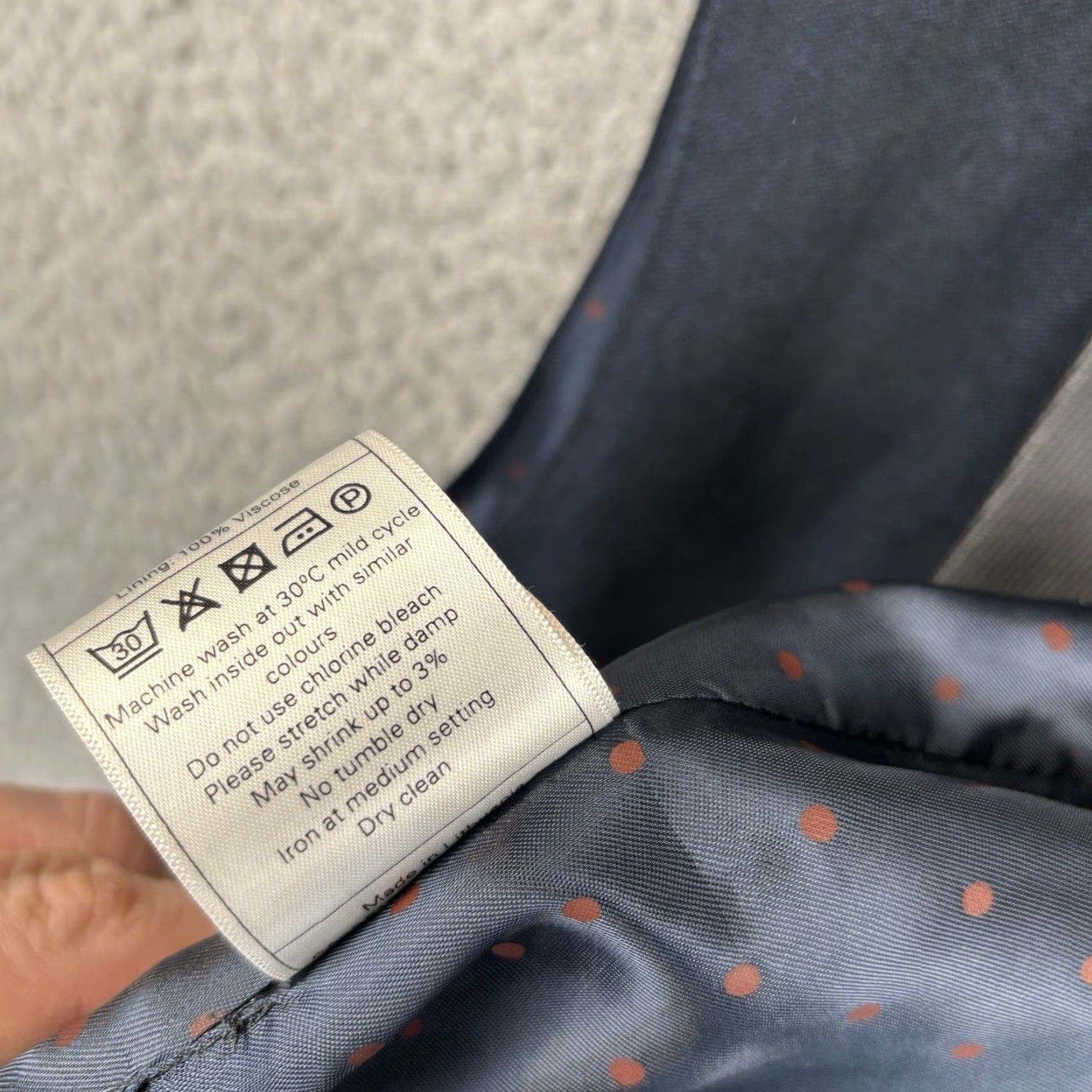 Nudie Jeans Nudie Jeans Vest Denim Navy Blue 4 Button V-Neck Waistcoat Men M Regular Wedding Summer Spring Winter Casual Biker Size US 31 - 6 Thumbnail