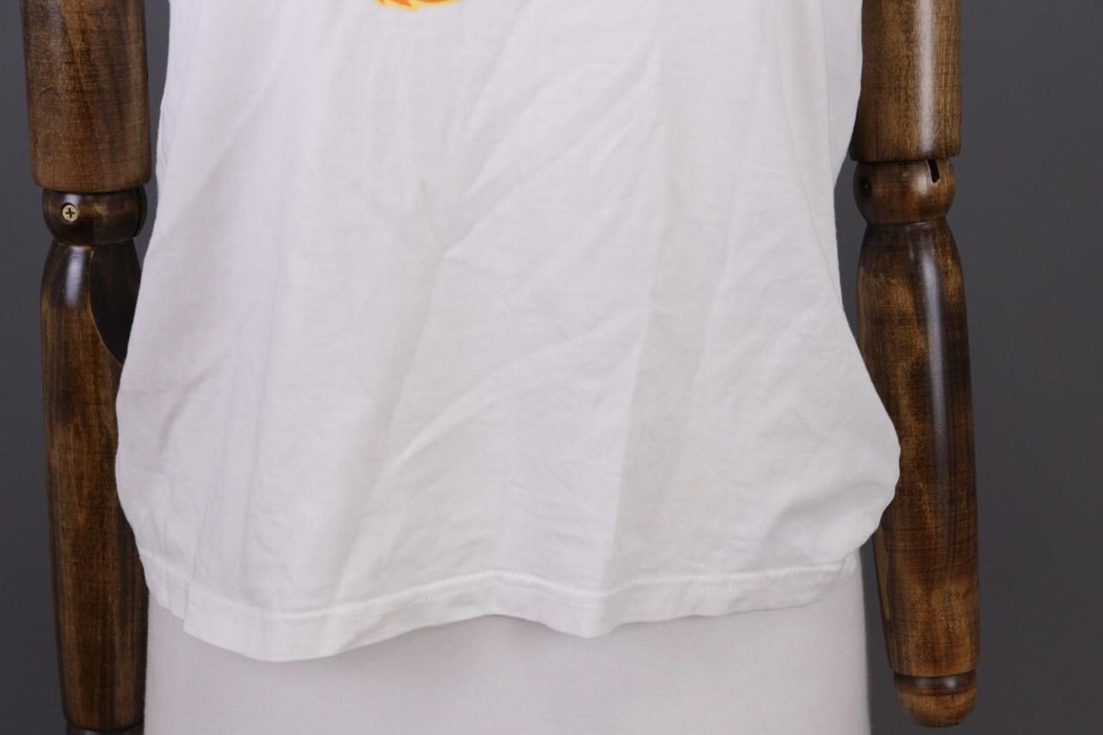Karl Kani Karl Kani White Big Logo Floral Short Sleeve T-Shirt Size M Size M / US 6-8 / IT 42-44 - 2 Thumbnail