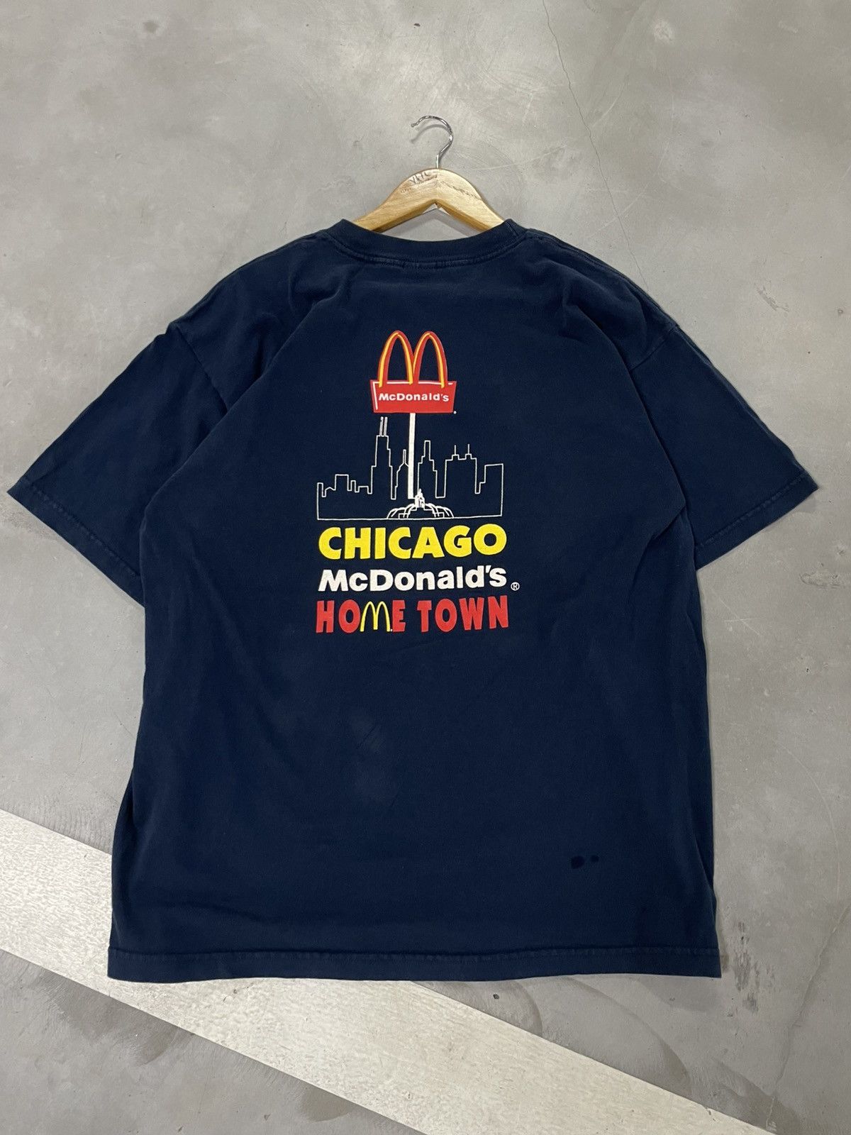 Vintage 🔥TRIPLE A🔥 MC DONALDS CHICAGO HOME TOWN Size US XL / EU 56 / 4 - 1 Thumbnail