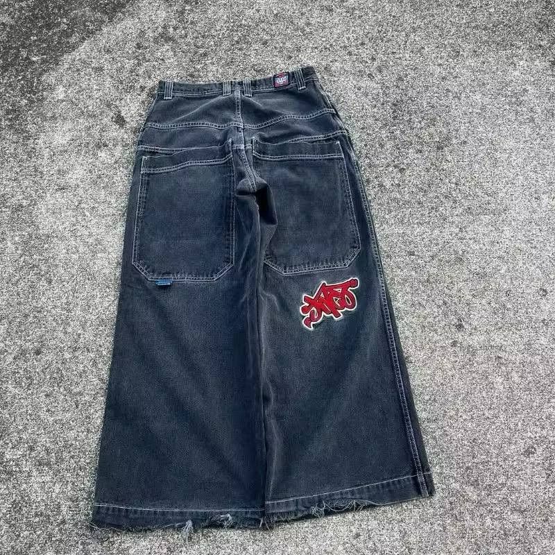 Japanese Brand × Vintage wide vintage y2k jeans. Size US 36 / EU 52 - 2 Thumbnail