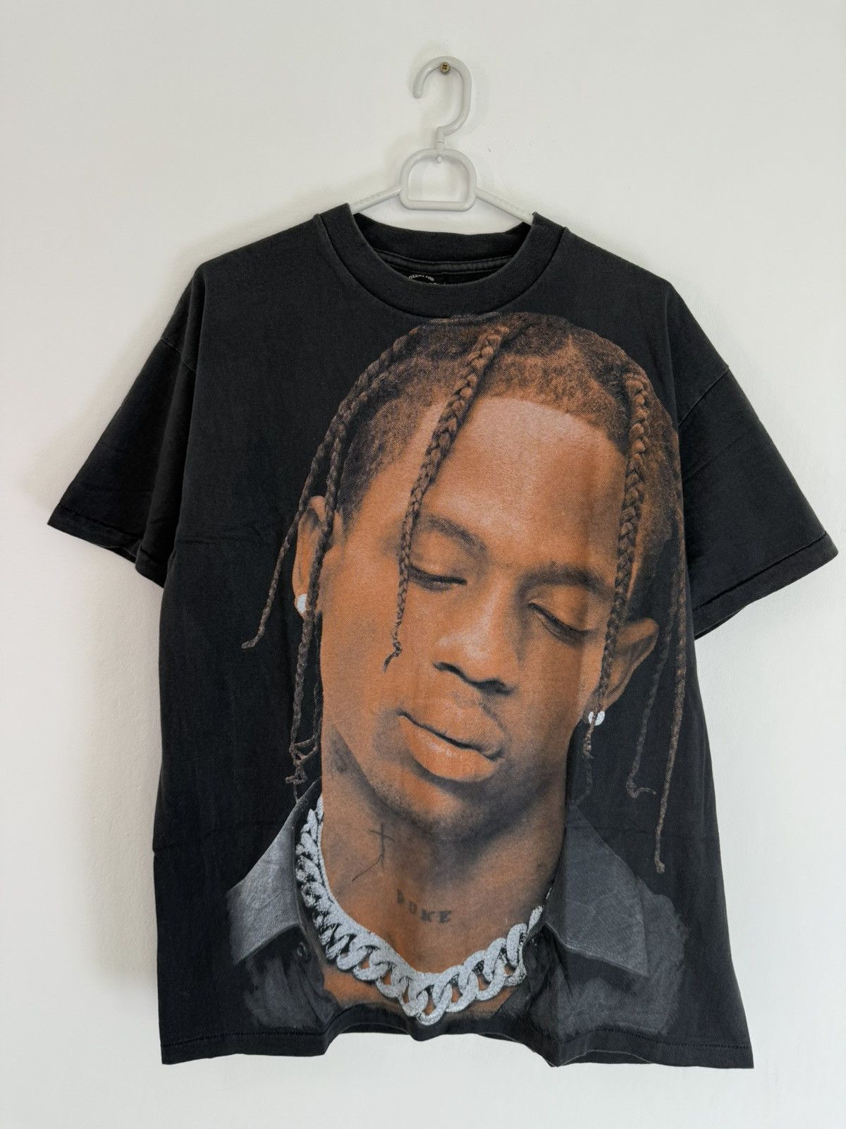 Travis Scott vintage wash t shirt merch L utopia astroworld