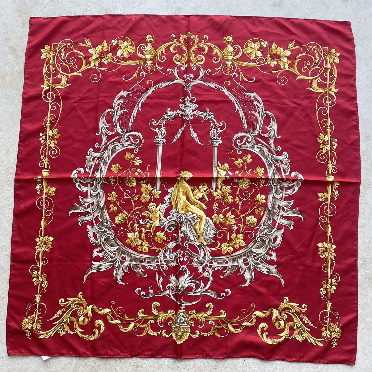 Other × Vintage ANGEL MOTIVE SCARF Size ONE SIZE - 1 Thumbnail