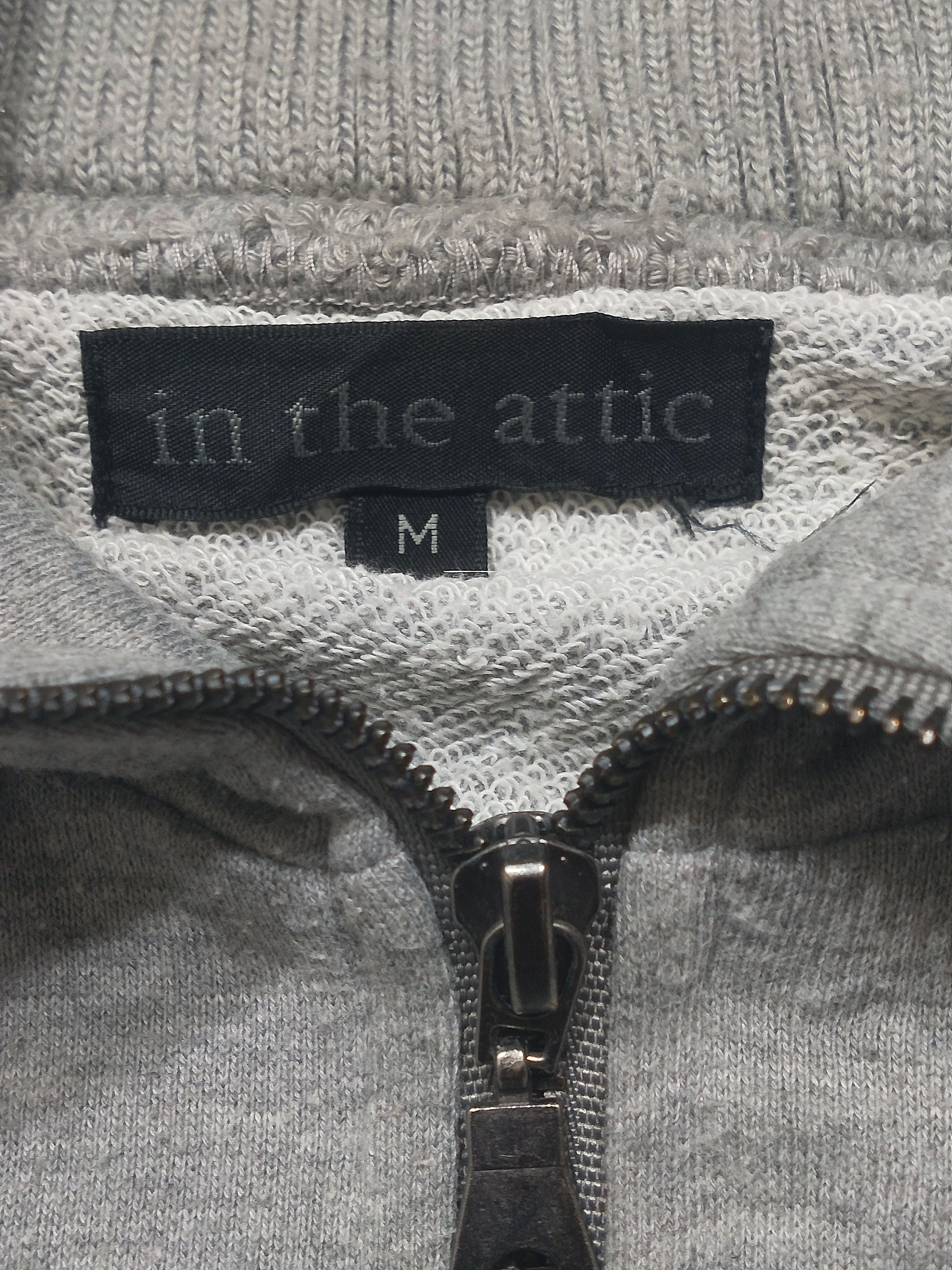 If Six Was Nine × Japanese Brand × Le Grande Bleu (L.G.B.) Turtleneck In The Attic zip Knit Size M / US 6-8 / IT 42-44 - 4 Thumbnail