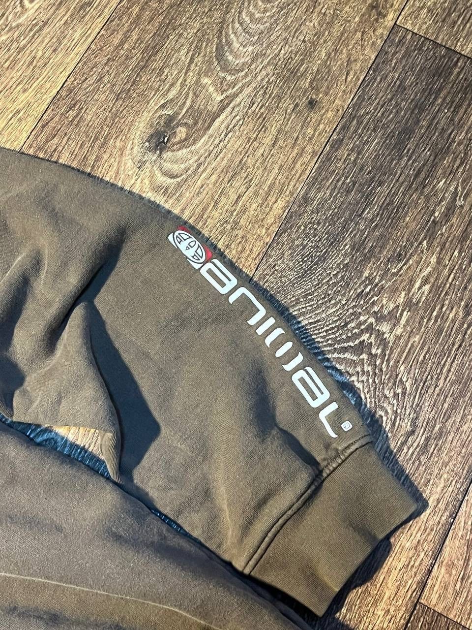 Vintage Animal Brown Hoodie y2k vintage Size US XL / EU 56 / 4 - 6 Thumbnail