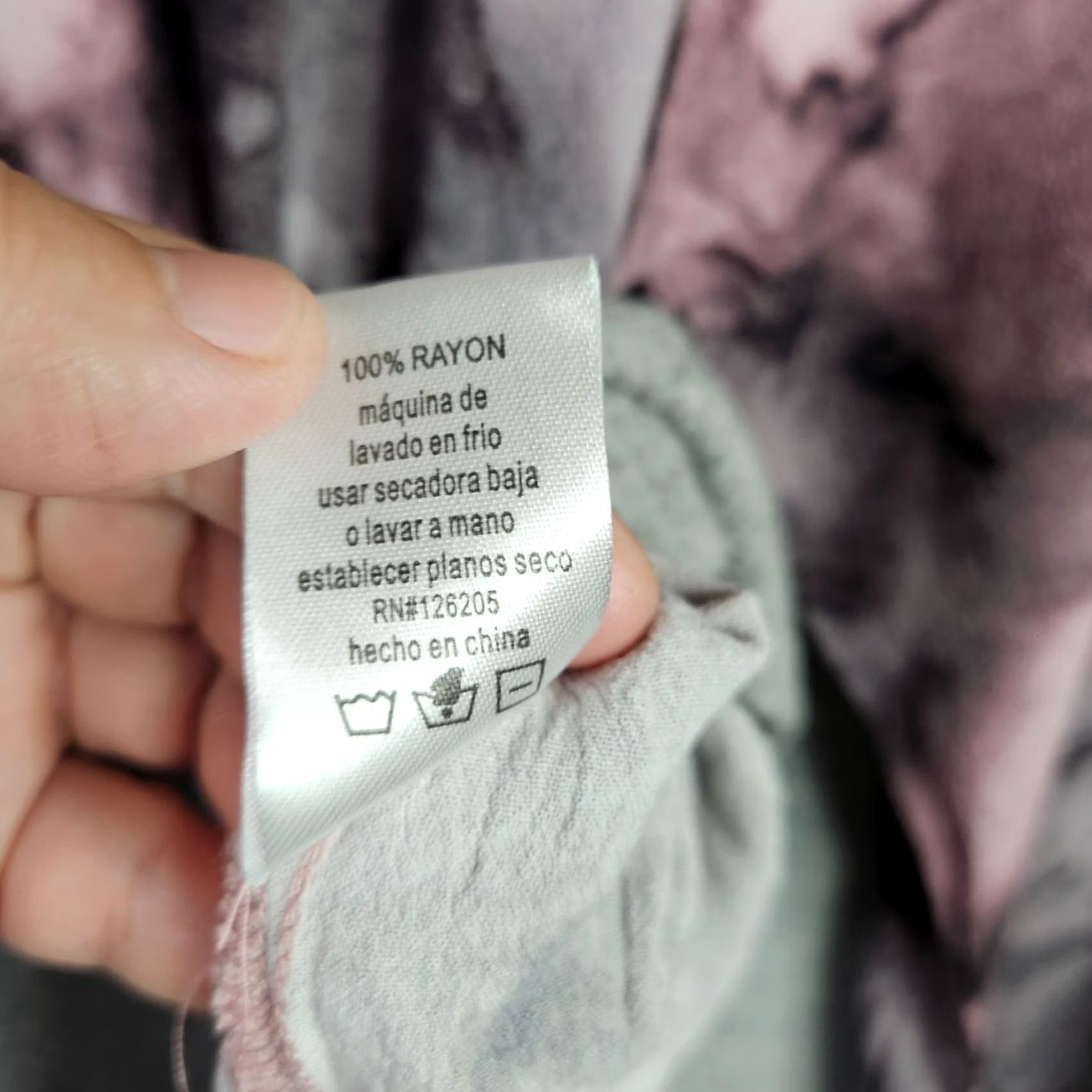 Pinko 4OUR Dreamers Women’s Pink Gray Tie Dye Long Sleeve Sweatshirt Top Size S Size S / US 4 / IT 40 - 7 Thumbnail