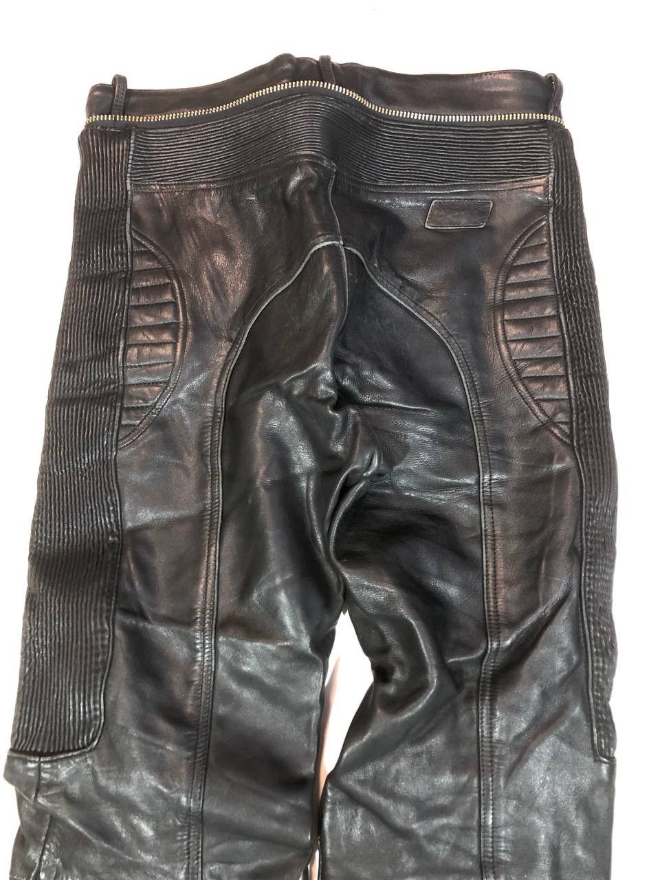 Vintage Polo Vintage Rare Leather Racing Moto Pants Size US 32 / EU 48 - 5 Thumbnail