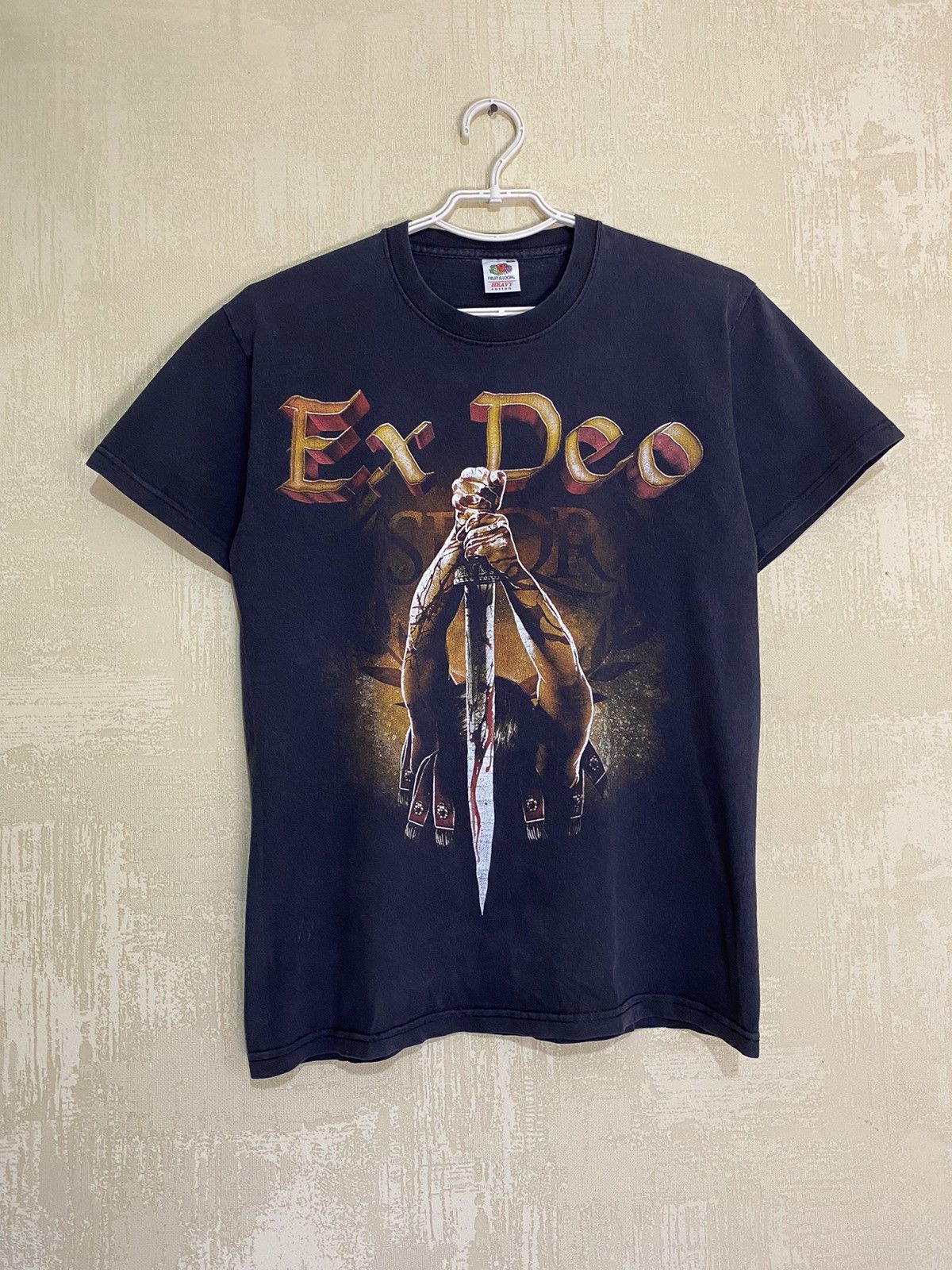 Band Tees × Vintage Vintage Ex Deo I AM GOD MADE OF FLASH Band Tee T-shirt Size US M / EU 48-50 / 2 - 1 Thumbnail