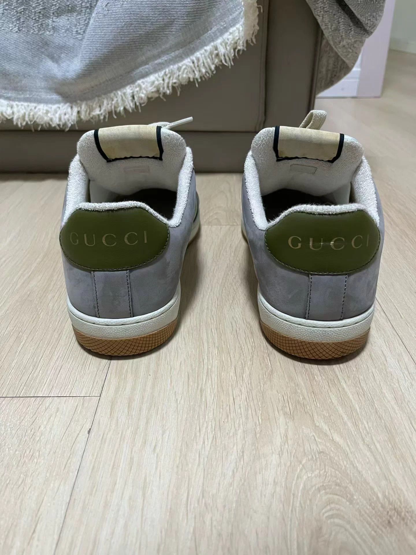 Gucci Gucci Rhyton 'Dirty' Sneaker Gray Green 8.5 US Original Box Size US 8.5 / EU 41-42 - 3 Thumbnail