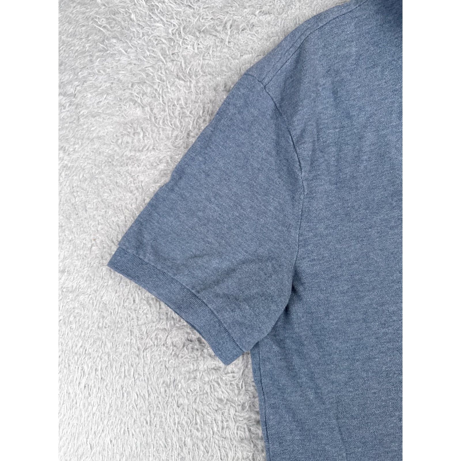 Tommy Hilfiger Tommy Hilfiger Polo Shirt Men Medium Blue Slim Fit Classic Activewear 100% Cotton Size US M / EU 48-50 / 2 - 3 Thumbnail