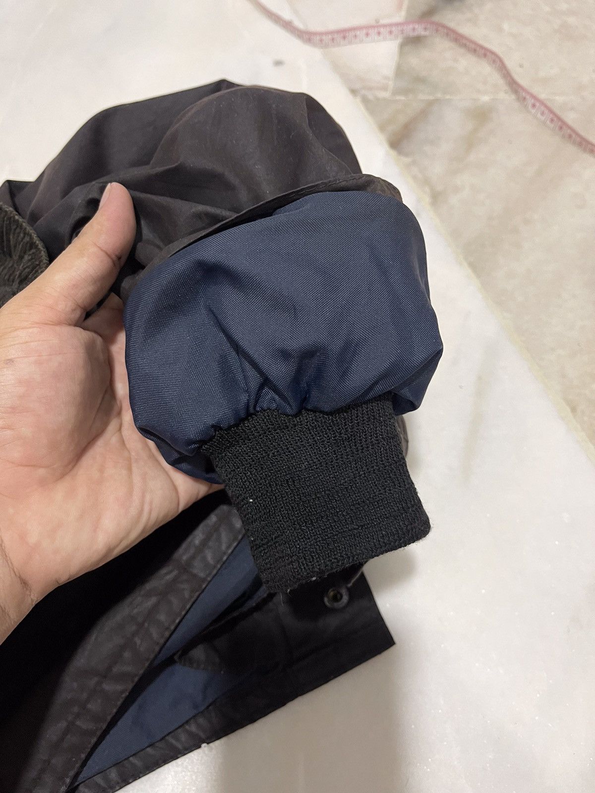Barbour × Vintage 80s An Original British Thorndale Garment Waxed Jacket Size US M / EU 48-50 / 2 - 21 Thumbnail