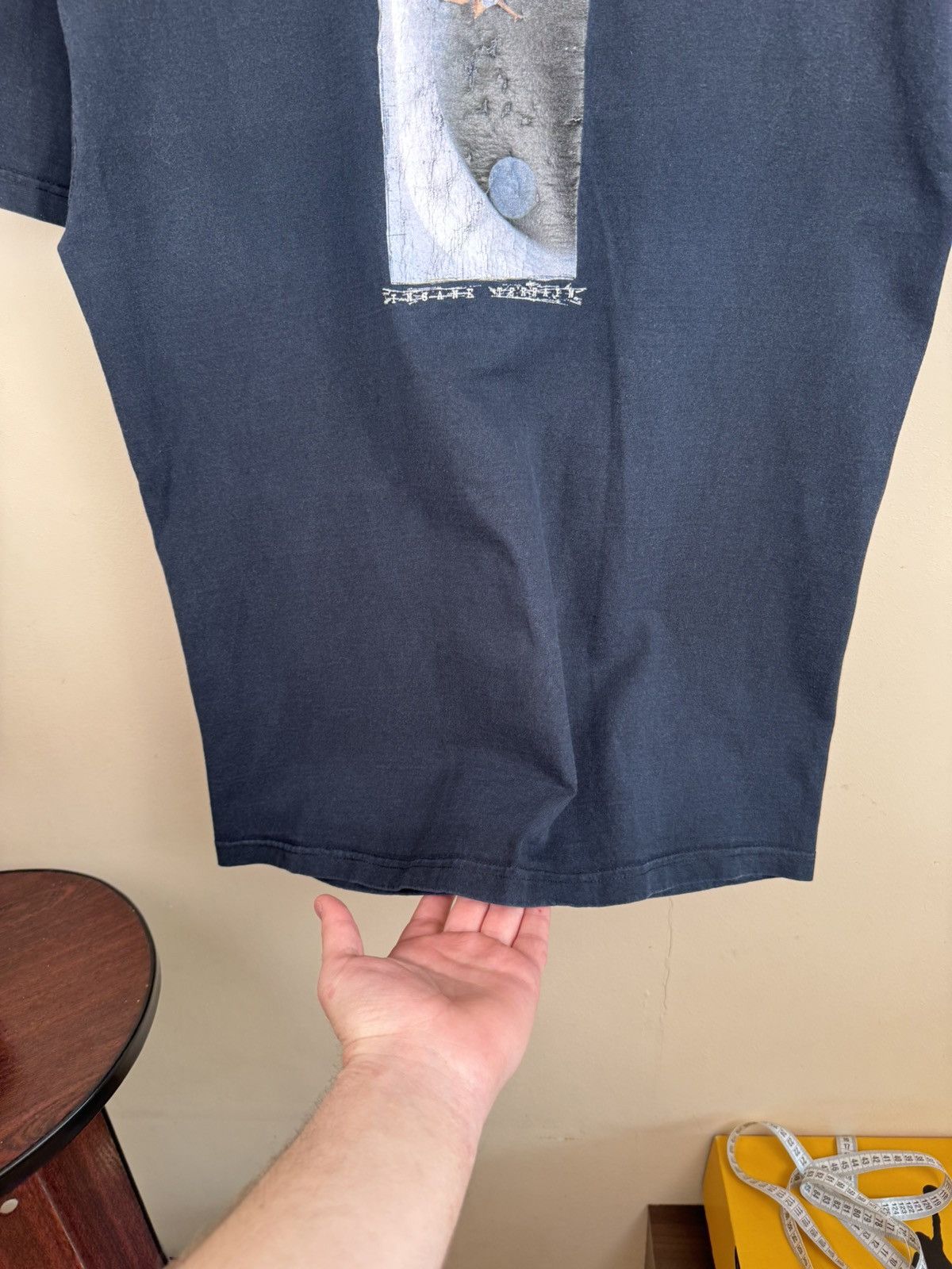 Thrasher Vintage Thrasher Magazine 90s T shirt Insane Terrain L Blue Size US L / EU 52-54 / 3 - 11 Thumbnail