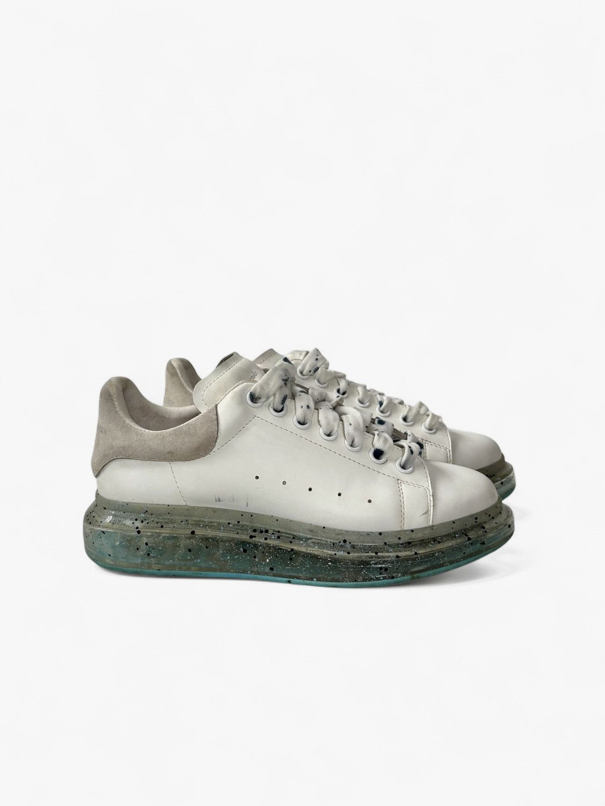 Alexander McQueen Alexander Mcqueen Oversize leather sneakers Size US 9 / IT 39 - 2 Thumbnail