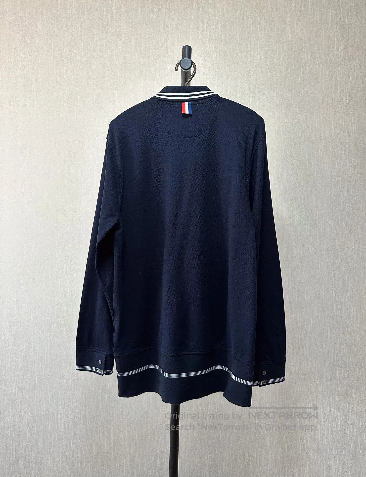 Thom Browne THOM BROWNE Long-Sleeve T-Shirt. Size US XL / EU 56 / 4 - 2 Thumbnail
