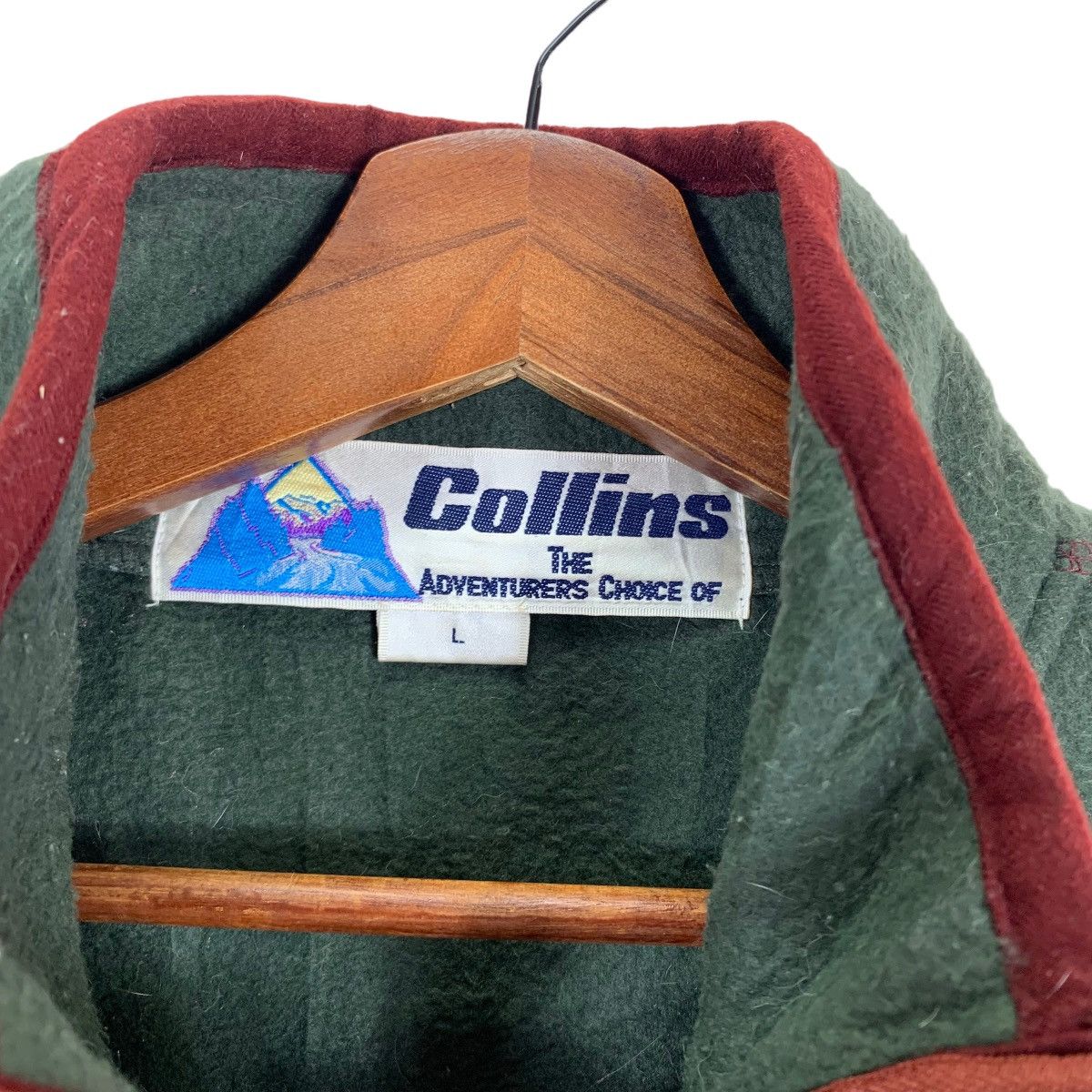 Vintage Vintage Collins The Adventures Fleece Outdoor Jacket Size US L / EU 52-54 / 3 - 6 Thumbnail