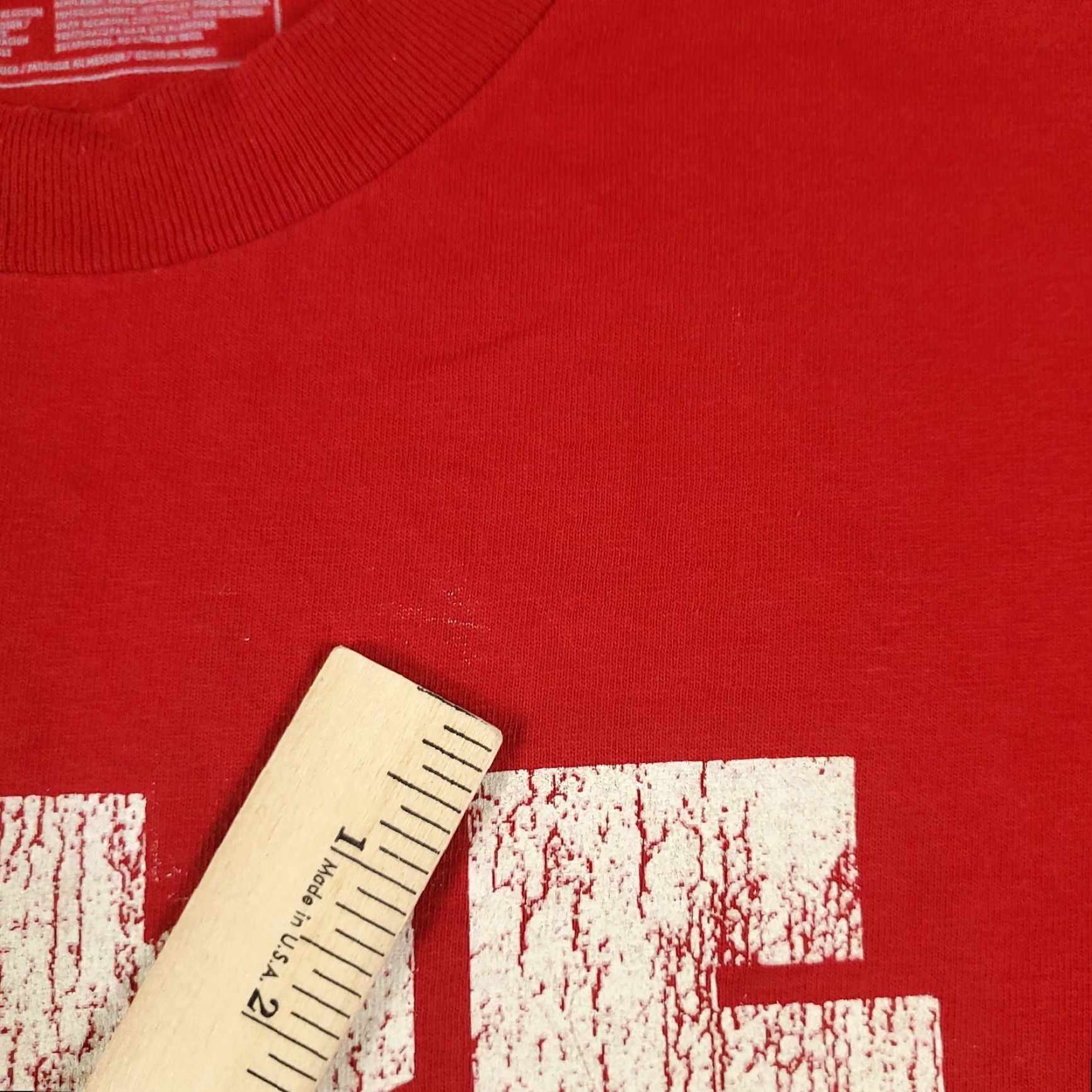 Nike Nike T Shirt Mens XL Red Swoosh Logo Short Sleeve Crew Neck Cotton Blend Nike Brand Adult Shirt Size US XL / EU 56 / 4 - 5 Thumbnail