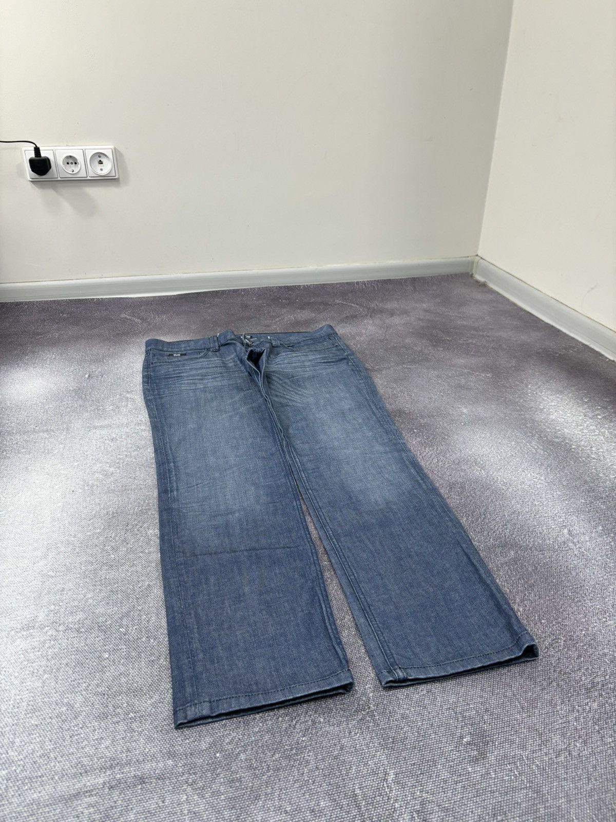 Dolce & Gabbana Vintage Dolce & Gabbana Women’s Girly Low Rise Denim Jeans Size 31" - 3 Thumbnail