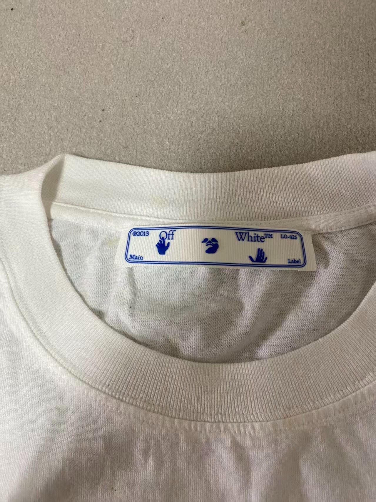 Off-White Off-White Religious Short-Sleeve Tee Size US L / EU 52-54 / 3 - 4 Thumbnail