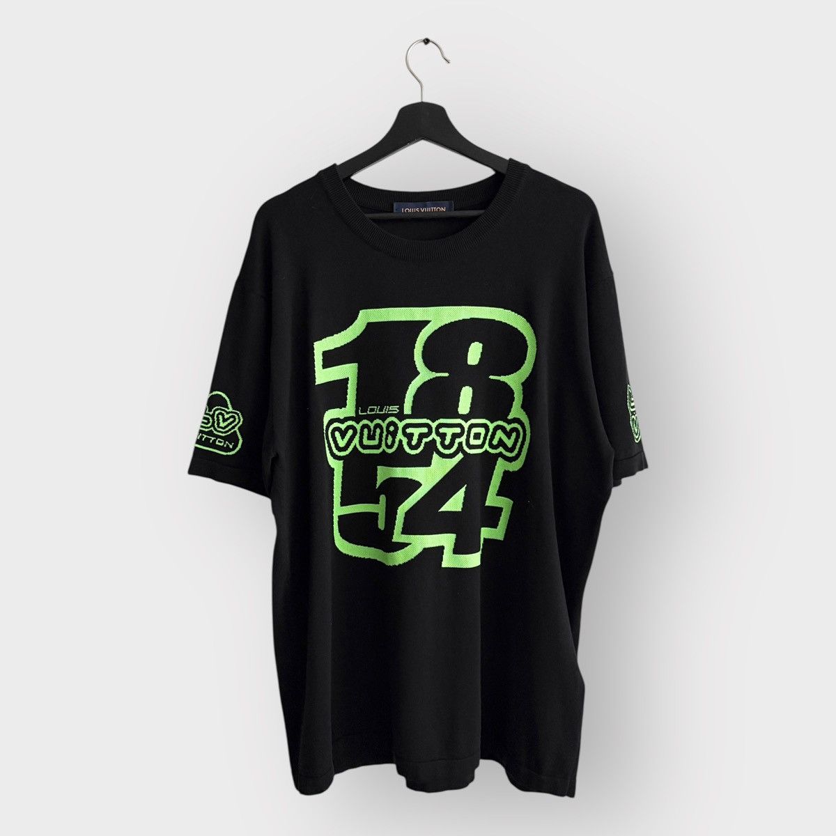 RARE! Louis Vuitton 1854 Knit Logo Tee (2XL)