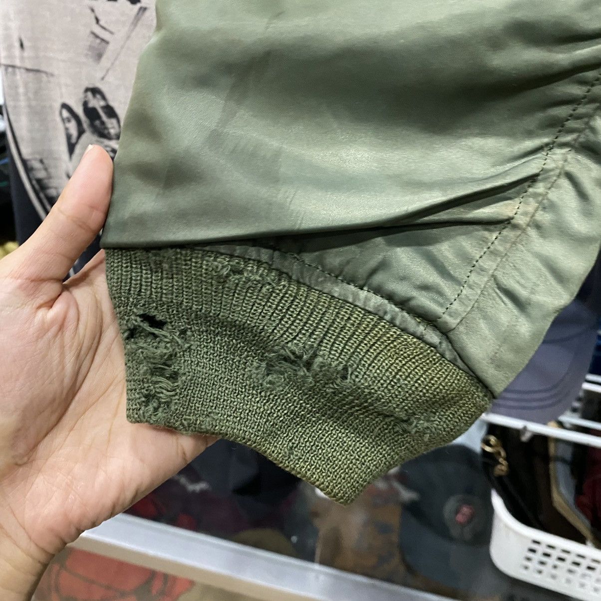Alpha Industries Vintage MA-1 Alpha Industries Bomber Jacket "309th FTR SQDN" Size US M / EU 48-50 / 2 - 18 Thumbnail