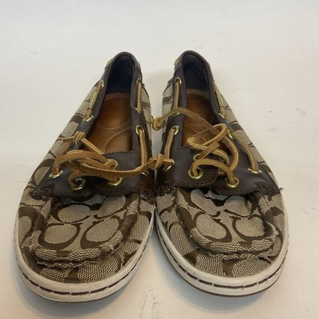 Coach Coach Richelle Topsider Brown Flats Boat Shoes Women 7B Size US 7 / IT 37 - 5 Thumbnail