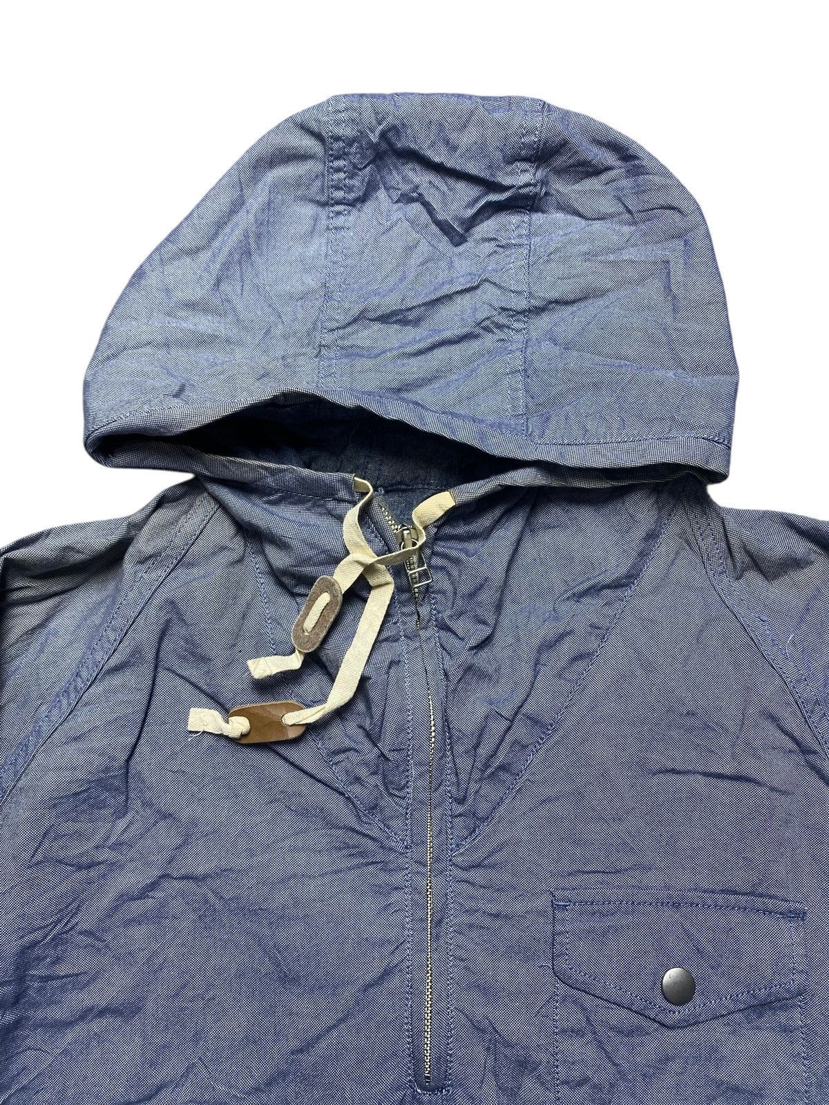 Global Work VINTAGE GLOBAL WORK JACKET HALF ZIPPER HOODIE Size US M / EU 48-50 / 2 - 7 Thumbnail