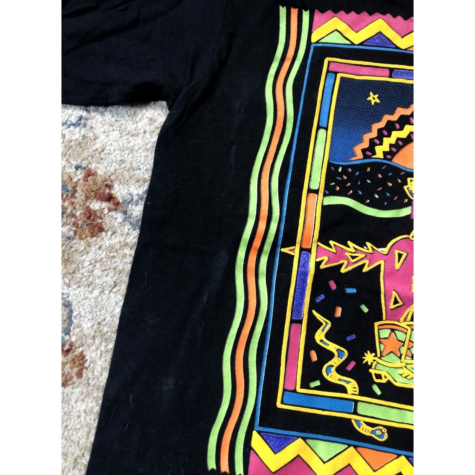 Vintage VINTAGE Desert Buddies Shirt Mens Large Black Oneita Power-T Funny Graphic 1989 90s Size US L / EU 52-54 / 3 - 6 Thumbnail