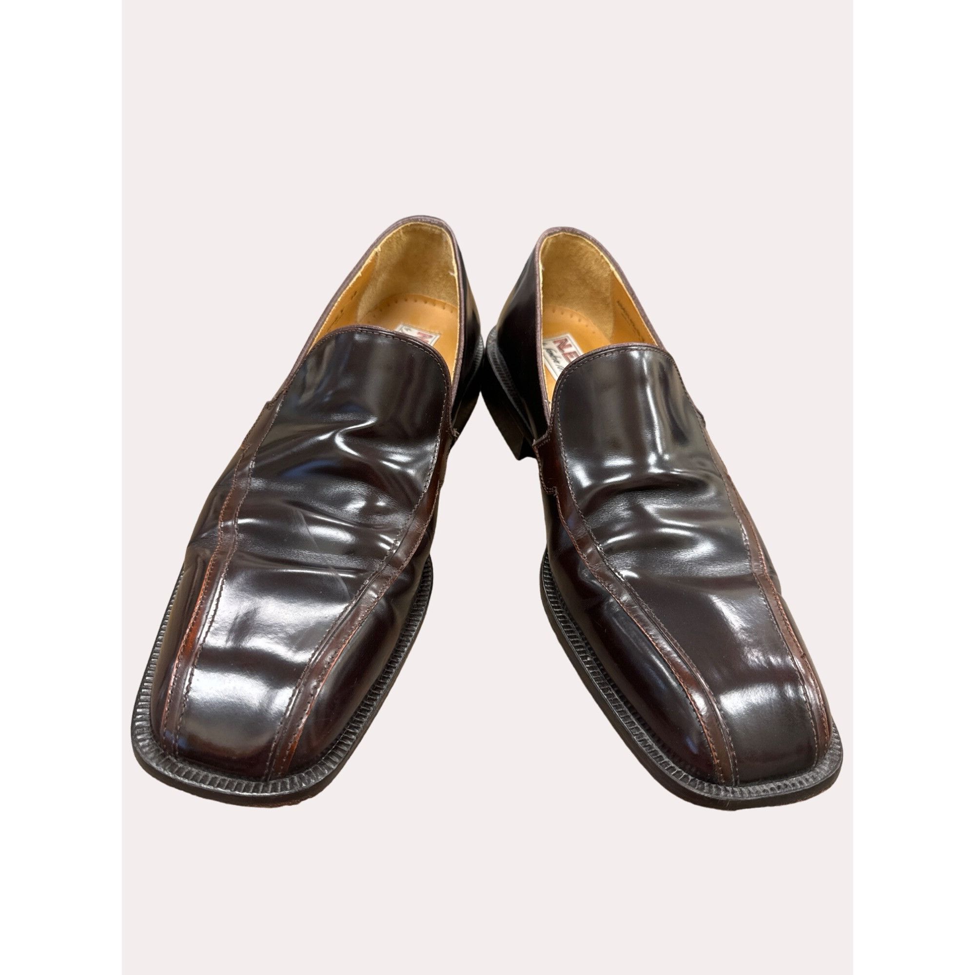 Sandro Moscoloni Sandro Moscoloni men’s brown leather dress loafer shoes size Size US 12 / EU 45 - 11 Thumbnail