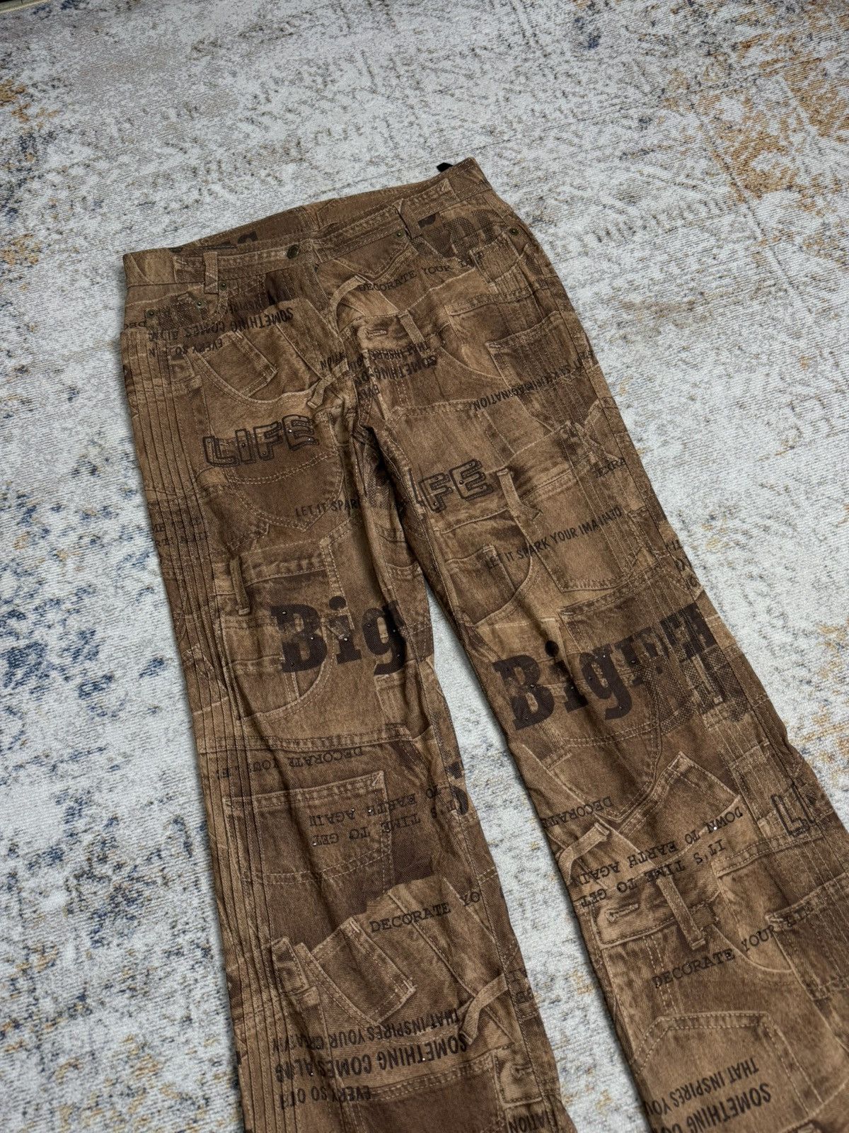 Tornado Mart La moda poji y2k style pants Size US 28 / EU 44 - 3 Thumbnail