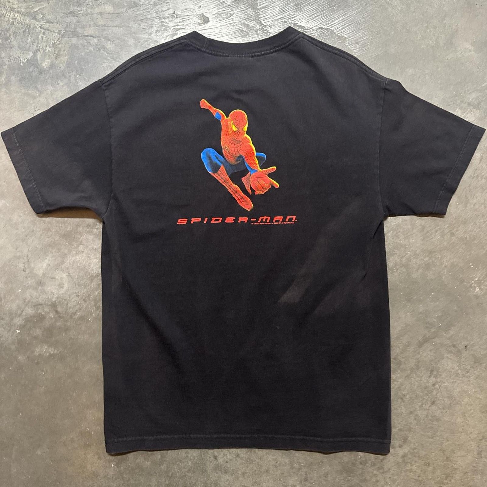 Vintage Spider-Man Tobey Maguire Vintage Movie Promo T-Shirt Size US L / EU 52-54 / 3 - 1 Thumbnail