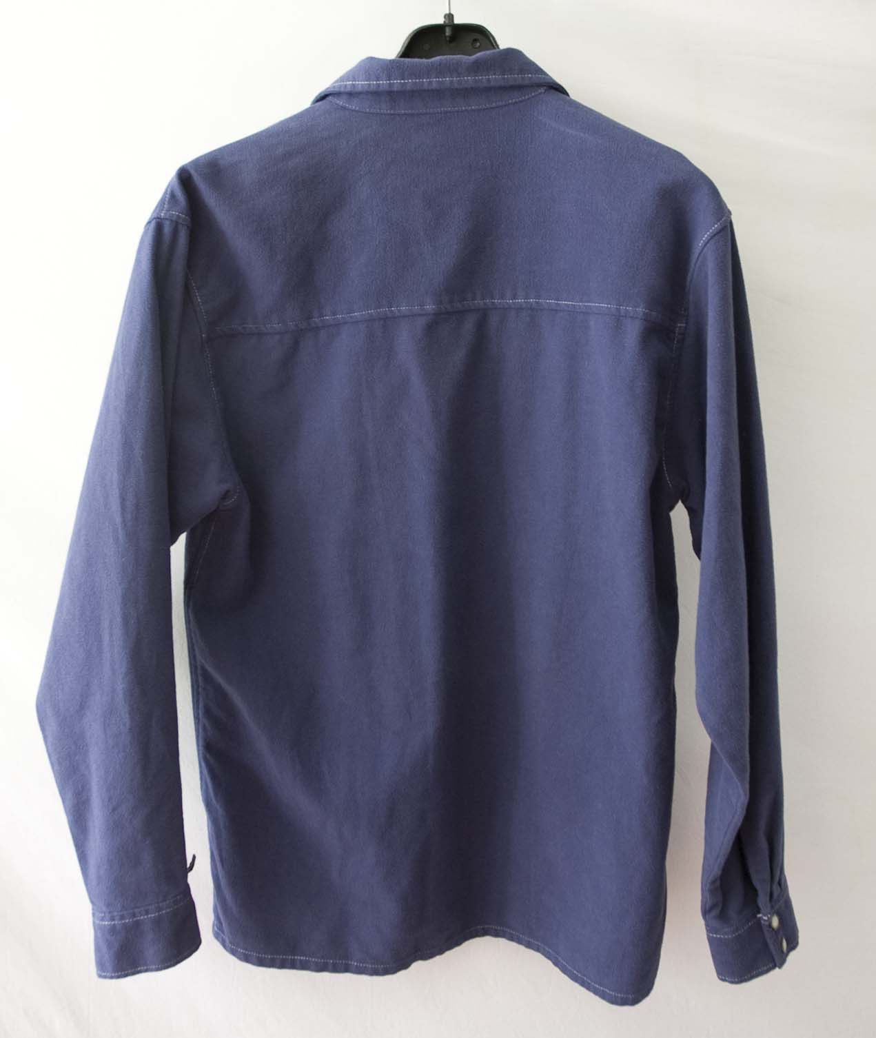 Levi's New Silver Tab Levis Heavy Shirt Snap Button Size M Blue Size US M / EU 48-50 / 2 - 5 Thumbnail