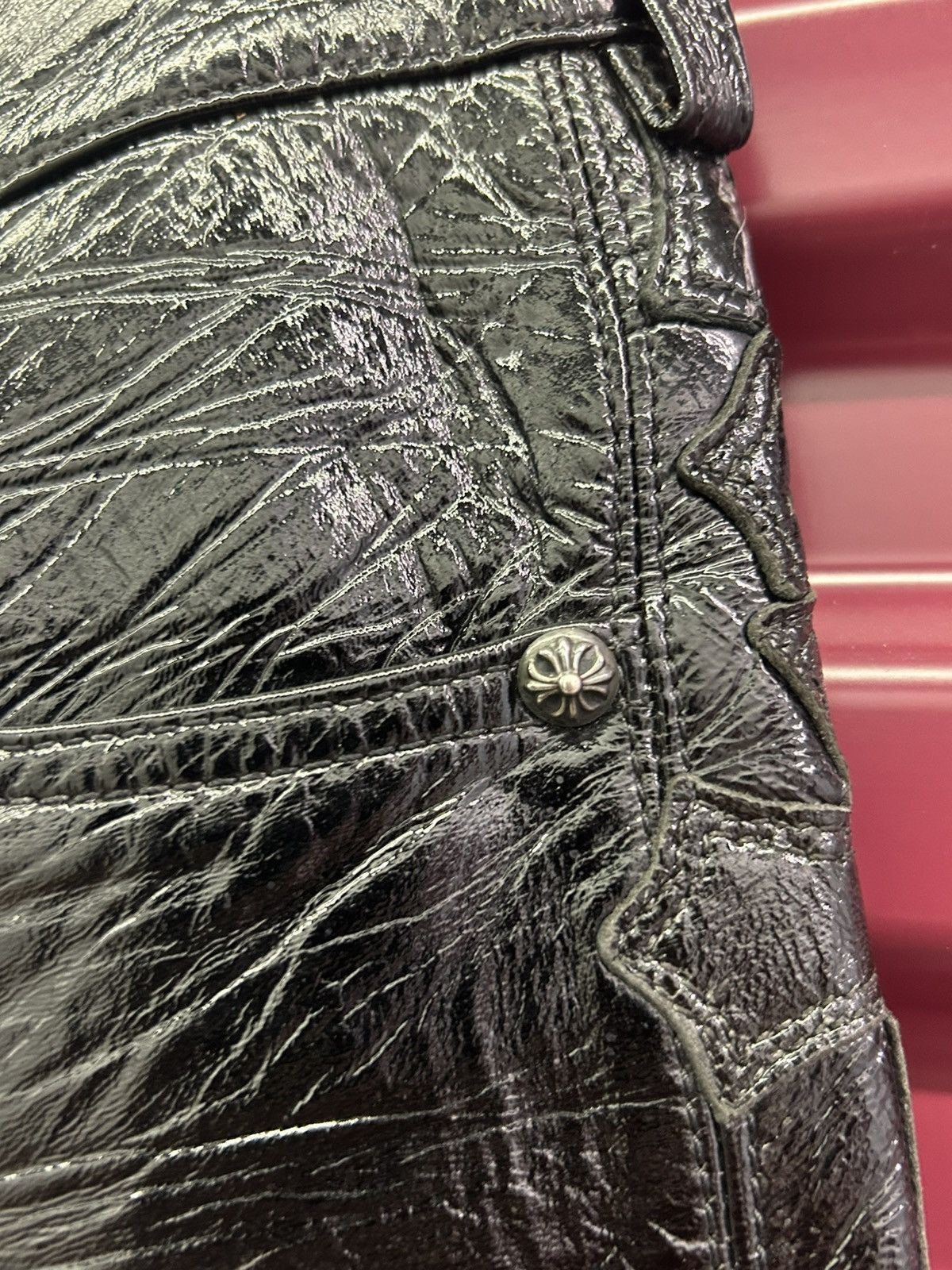 Chrome Hearts Chrome Hearts Vintage Flooded Fleur Knee Pants Size US 26 / EU 42 - 3 Thumbnail